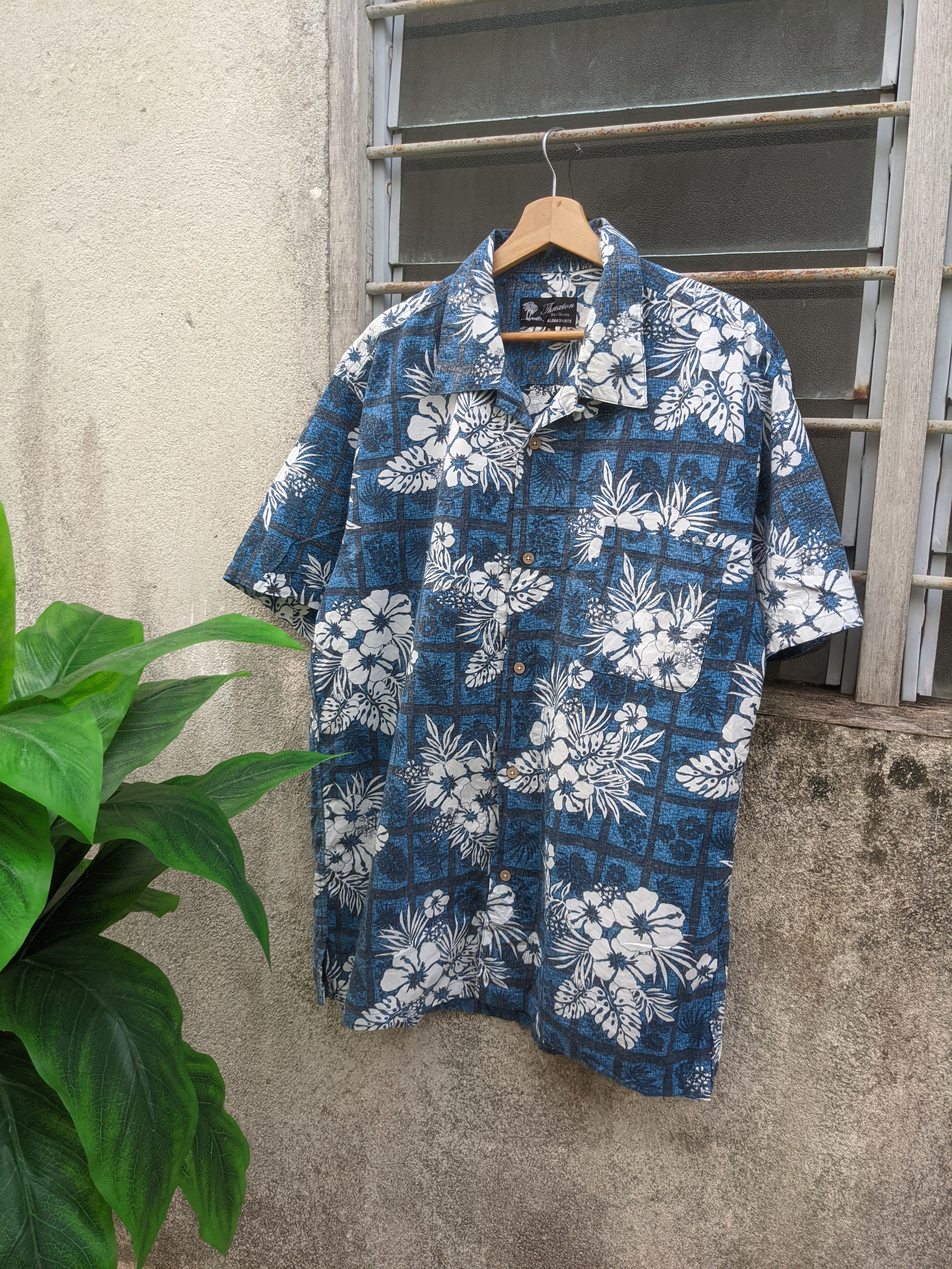 Japanese Brand ⚡️Steals⚡️ Japanese Brand Thruxton Aloha Shirts Size US XL / EU 56 / 4 - 1 Thumbnail
