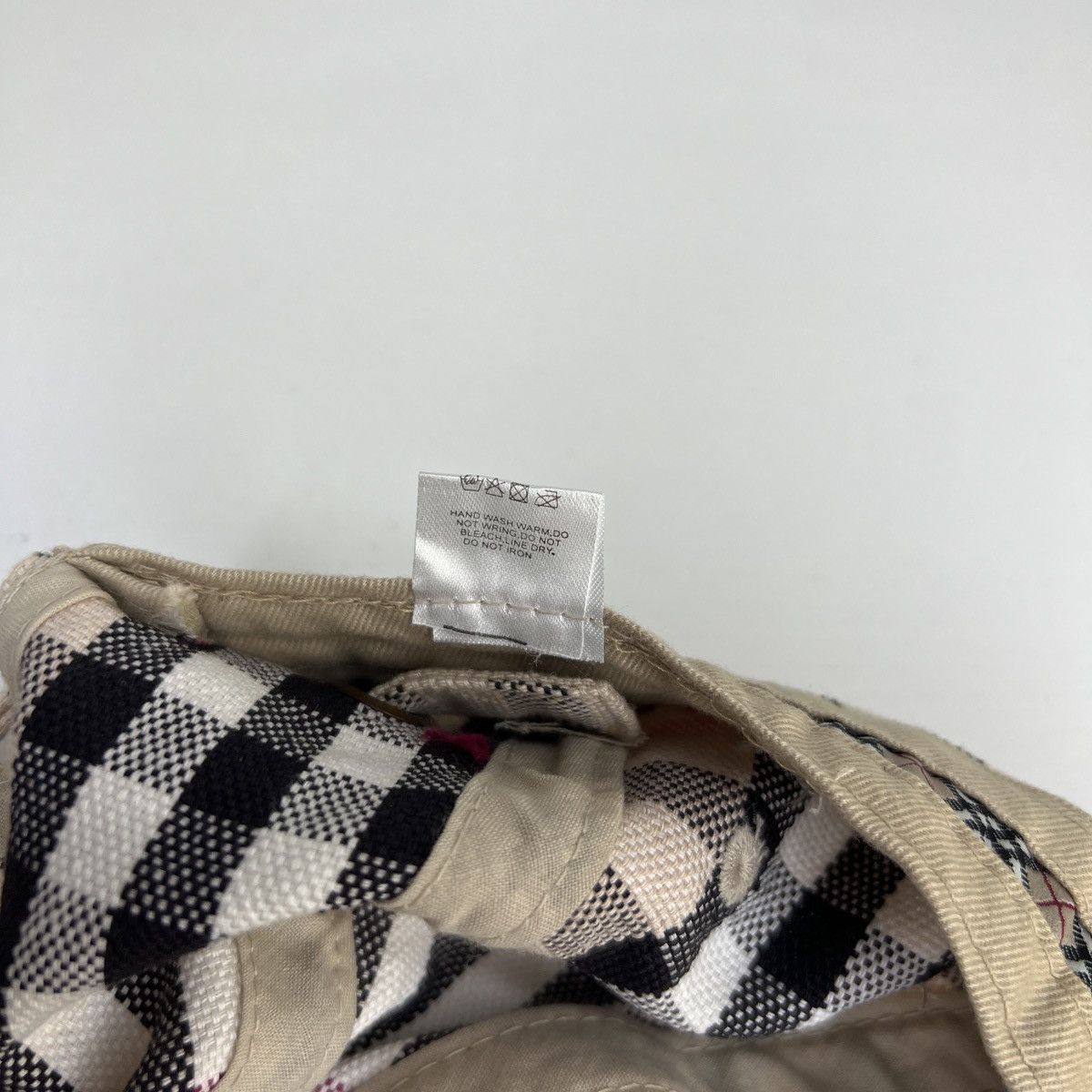Burberry × Japanese Brand Burberry London Burberrys Classic Nova Check Hat Cap Logo Size ONE SIZE - 10 Thumbnail