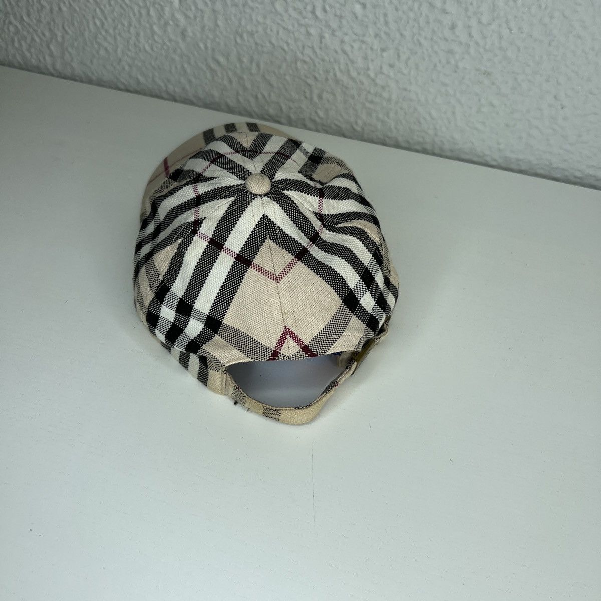 Burberry × Japanese Brand Burberry London Burberrys Classic Nova Check Hat Cap Logo Size ONE SIZE - 4 Thumbnail