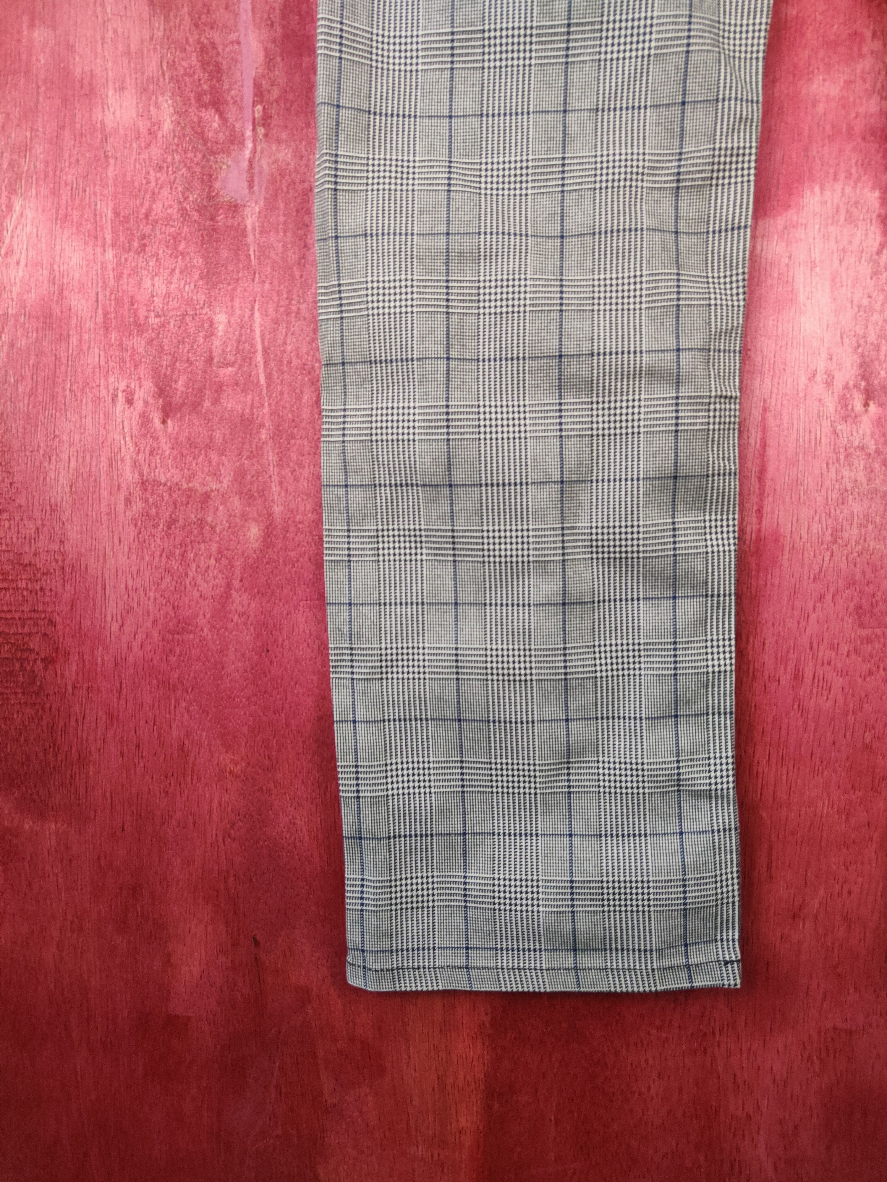 Japanese Brand × Lee Lee Riders Gray/Black checkered buckle back Cargo Pants#5312 Size US 34 / EU 50 - 10 Thumbnail
