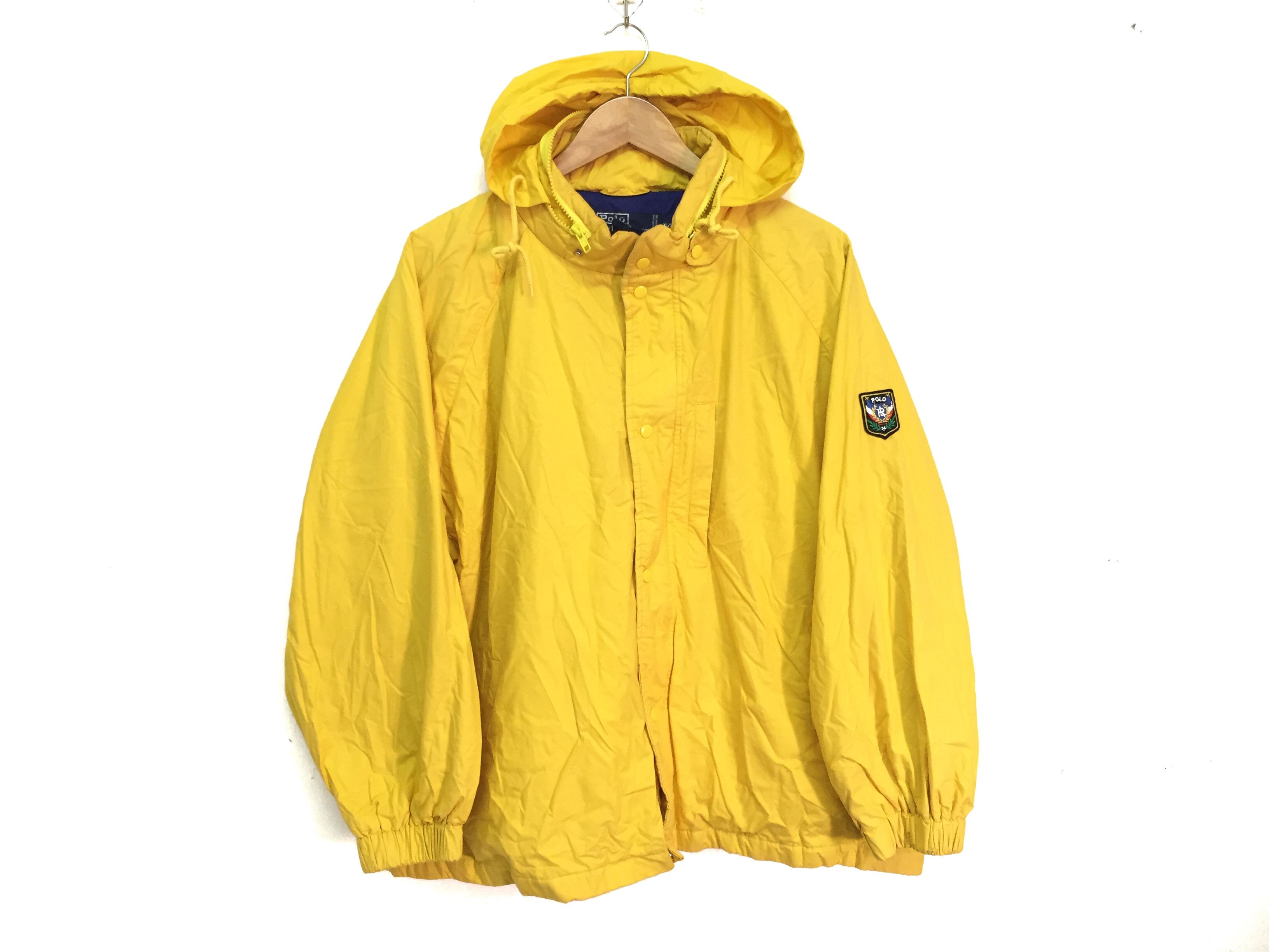 Polo Ralph Lauren 1990s Cookie Patch Yellow rare color paded Size US XL / EU 56 / 4 - 2 Thumbnail