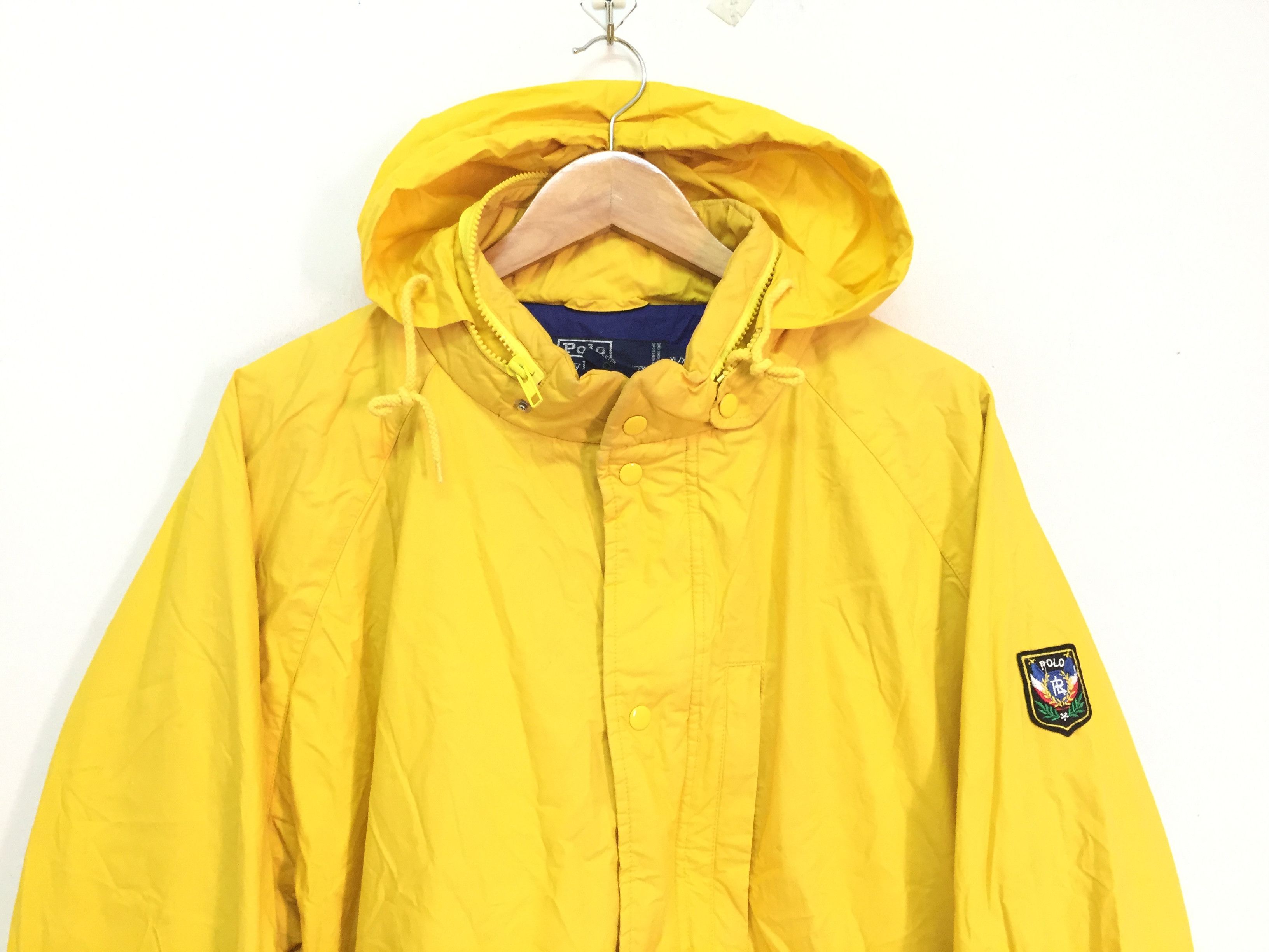 Polo Ralph Lauren 1990s Cookie Patch Yellow rare color paded Size US XL / EU 56 / 4 - 4 Thumbnail