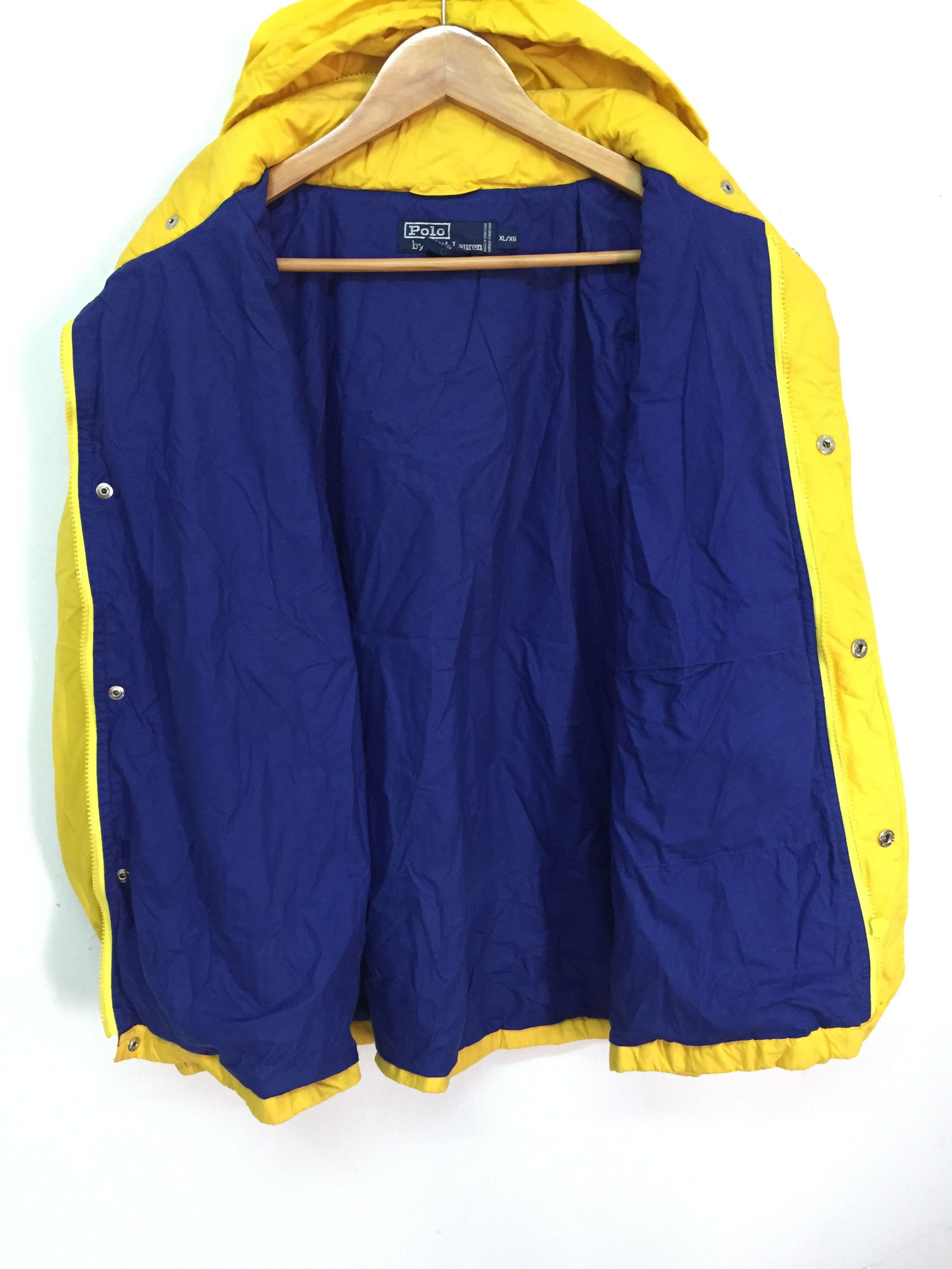 Polo Ralph Lauren 1990s Cookie Patch Yellow rare color paded Size US XL / EU 56 / 4 - 8 Thumbnail