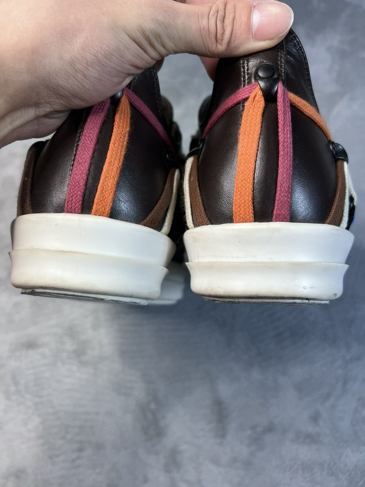 Rick Owens Rick owens hexagram mainline leather ramones low size41 Size US 8 / EU 41 - 11 Thumbnail
