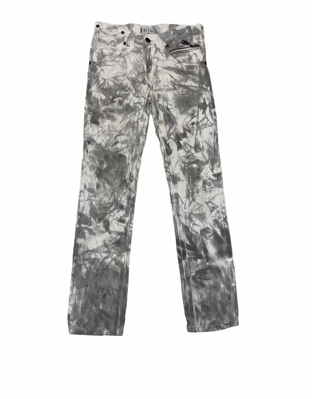 Levi's Levi’s Slim Fit 511 acidwash Jeans Pants Nice Design Size US 30 / EU 46 - 1 Thumbnail