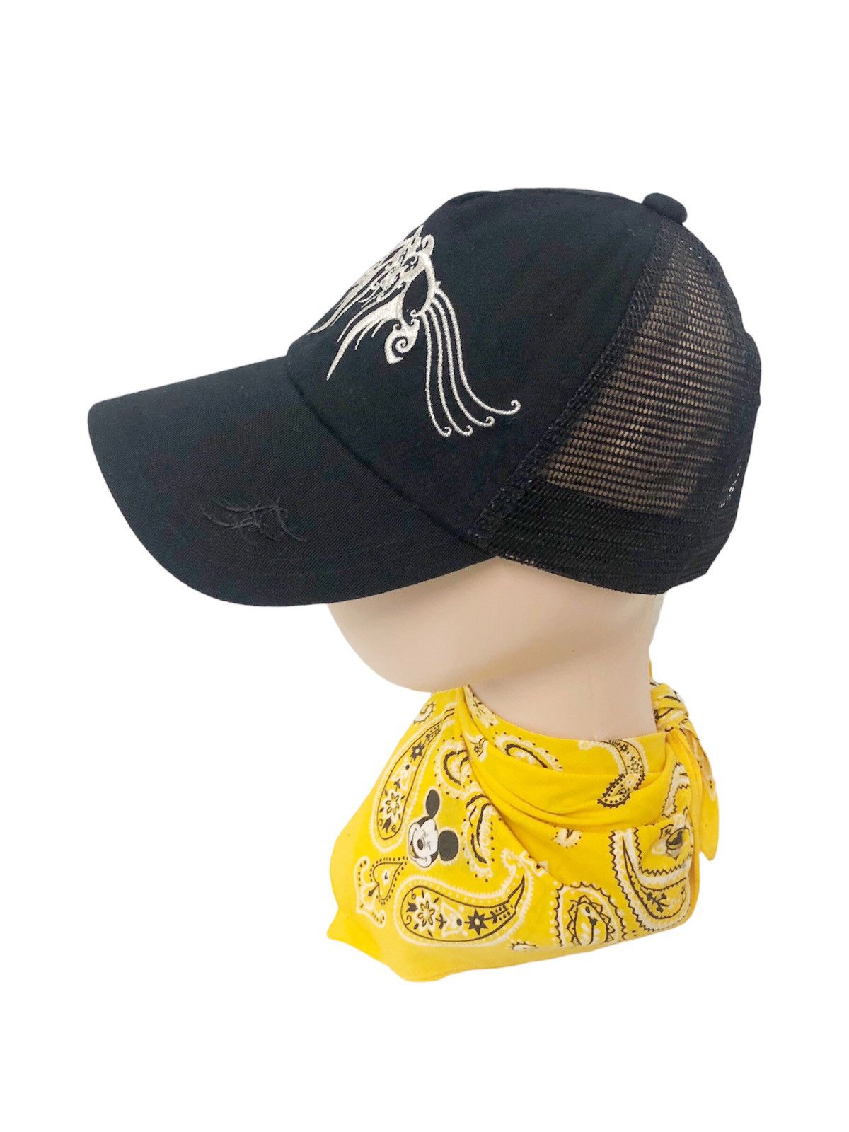 Vintage 🔥Archive🔥2005 FINAL FANTASY hat by TETSUYA NOMURA Size ONE SIZE - 7 Thumbnail
