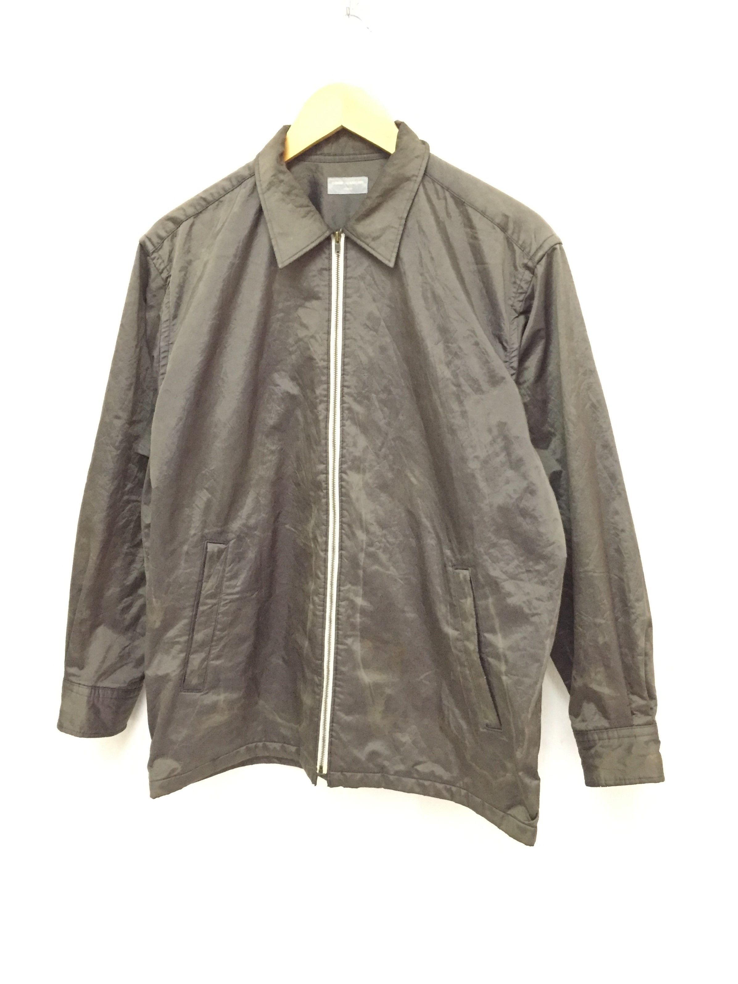 Comme des Garcons AD1996 COMME des GARCONS Silver Blend Light zipper jacket Size US L / EU 52-54 / 3 - 1 Thumbnail