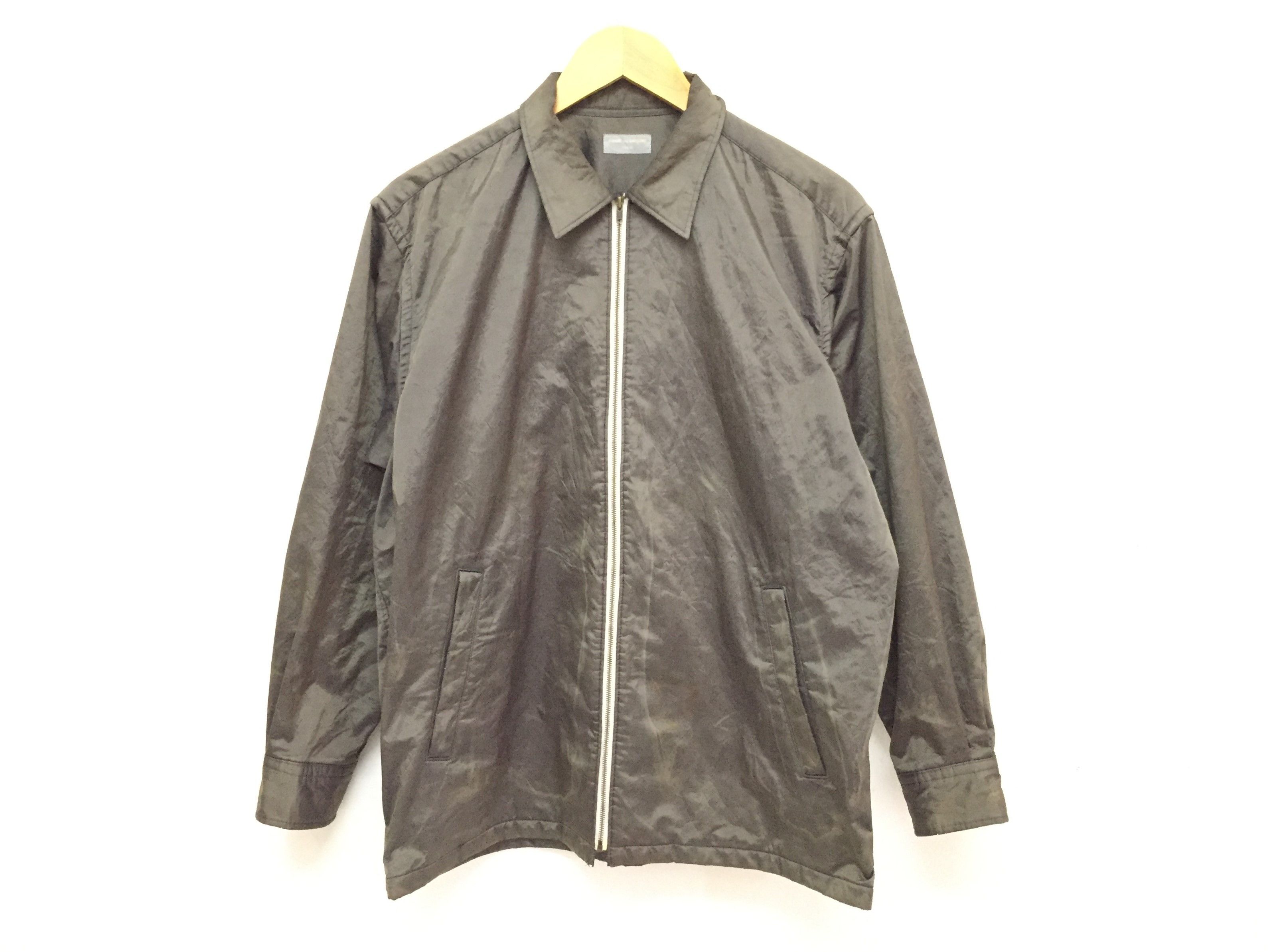 Comme des Garcons AD1996 COMME des GARCONS Silver Blend Light zipper jacket Size US L / EU 52-54 / 3 - 2 Thumbnail