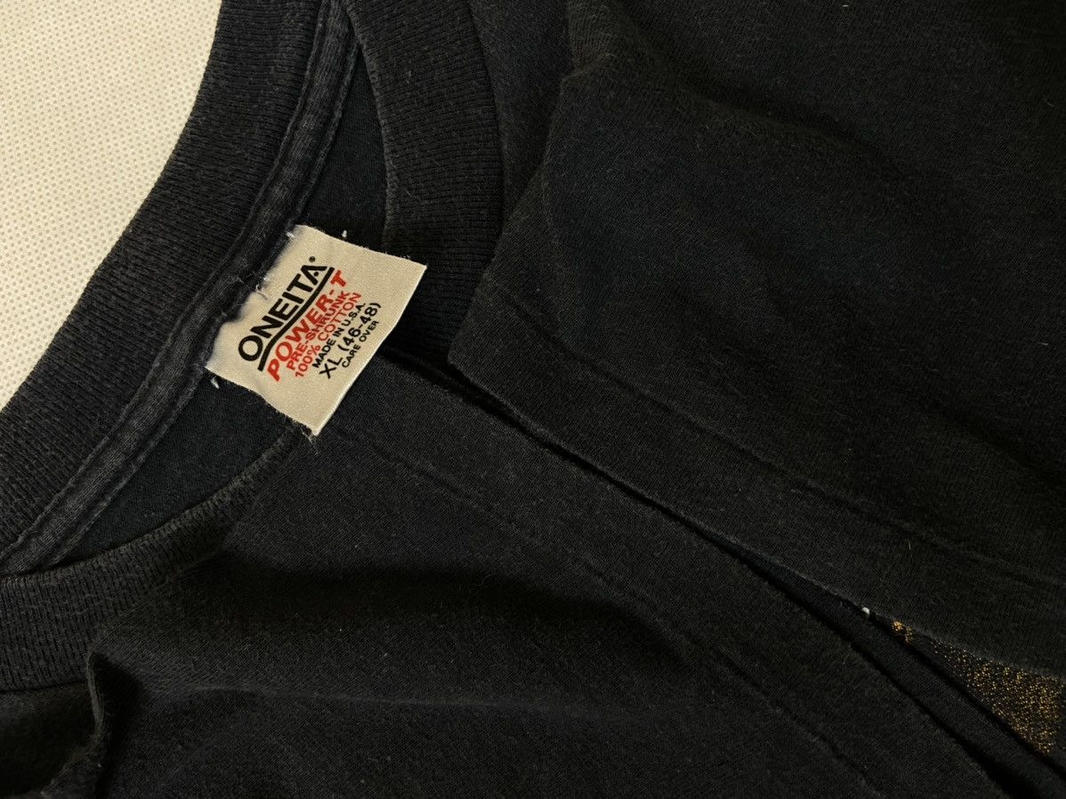 Vintage VTG 1960 PSYCHO BATES MOTEL HORROR MOVIE TEE SINGLE STITCH Size US XL / EU 56 / 4 - 6 Thumbnail