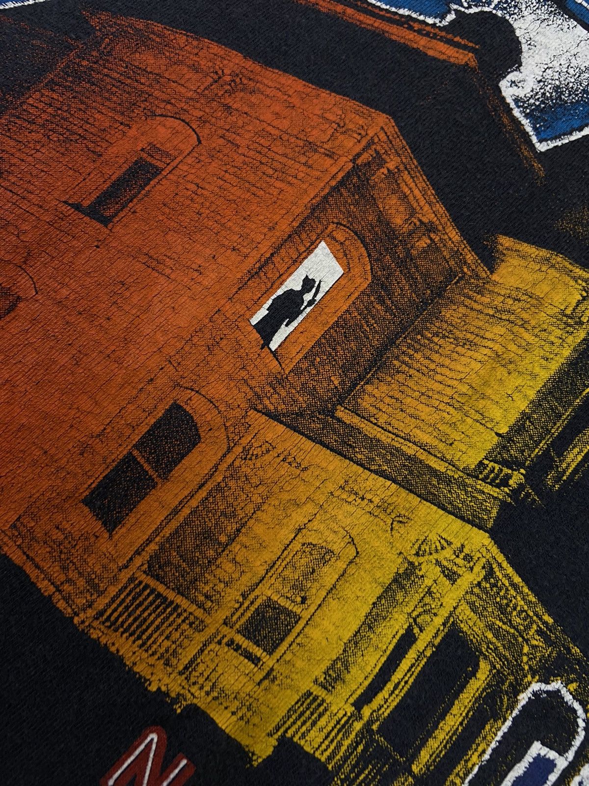 Vintage VTG 1960 PSYCHO BATES MOTEL HORROR MOVIE TEE SINGLE STITCH Size US XL / EU 56 / 4 - 4 Thumbnail