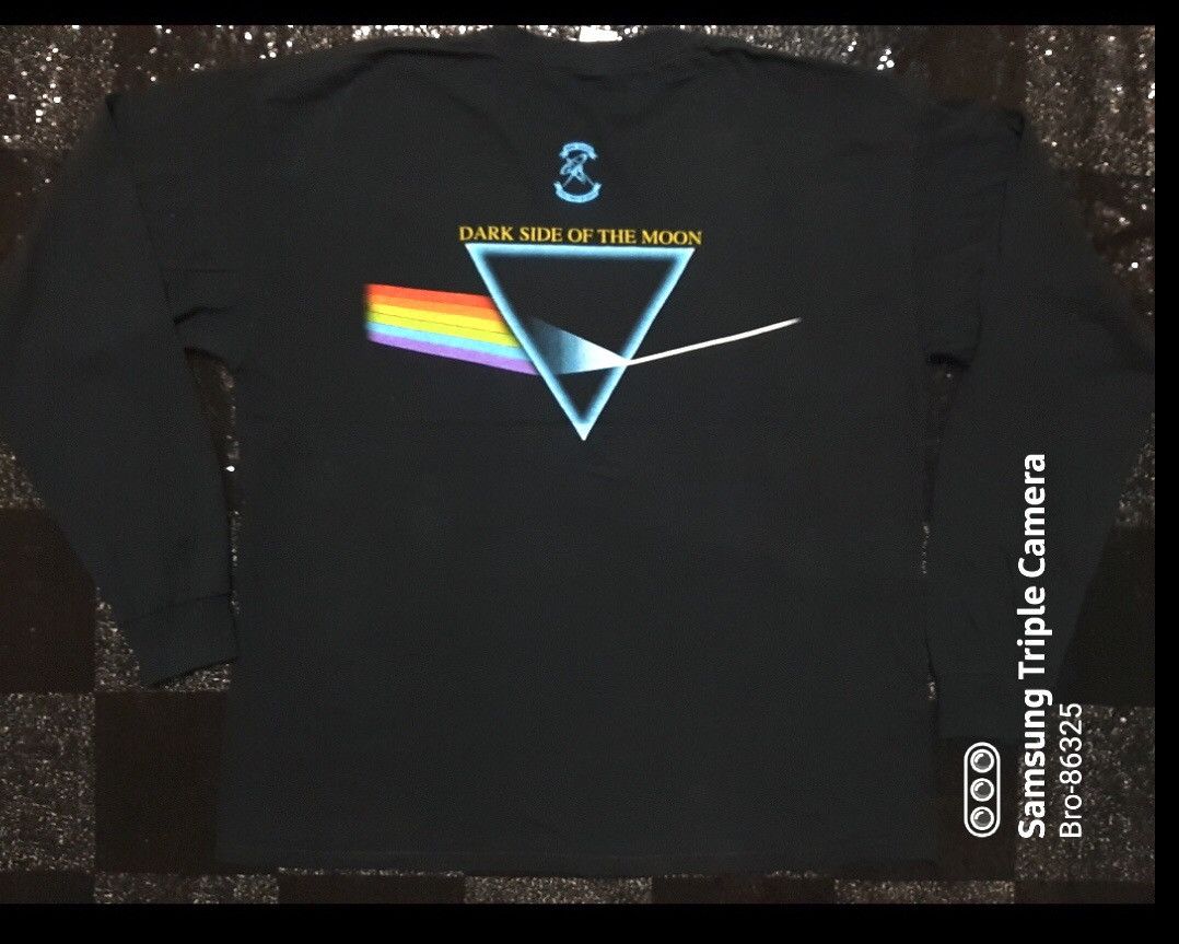 Band Tees × Vintage VINTAGE 1998 ROCK BAND PINK FLOYD LONG SLEVE T D.S.O.T.M Size US XL / EU 56 / 4 - 2 Thumbnail