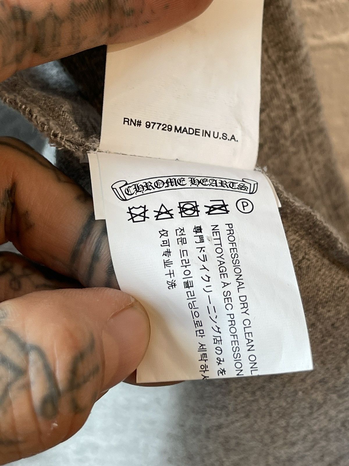 Chrome Hearts Chrome Hearts CUSTOM Leather Patch Baseball Jersey Shirt Size US L / EU 52-54 / 3 - 9 Thumbnail