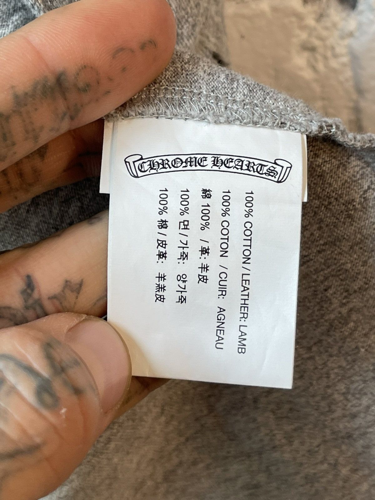 Chrome Hearts Chrome Hearts CUSTOM Leather Patch Baseball Jersey Shirt Size US L / EU 52-54 / 3 - 8 Thumbnail