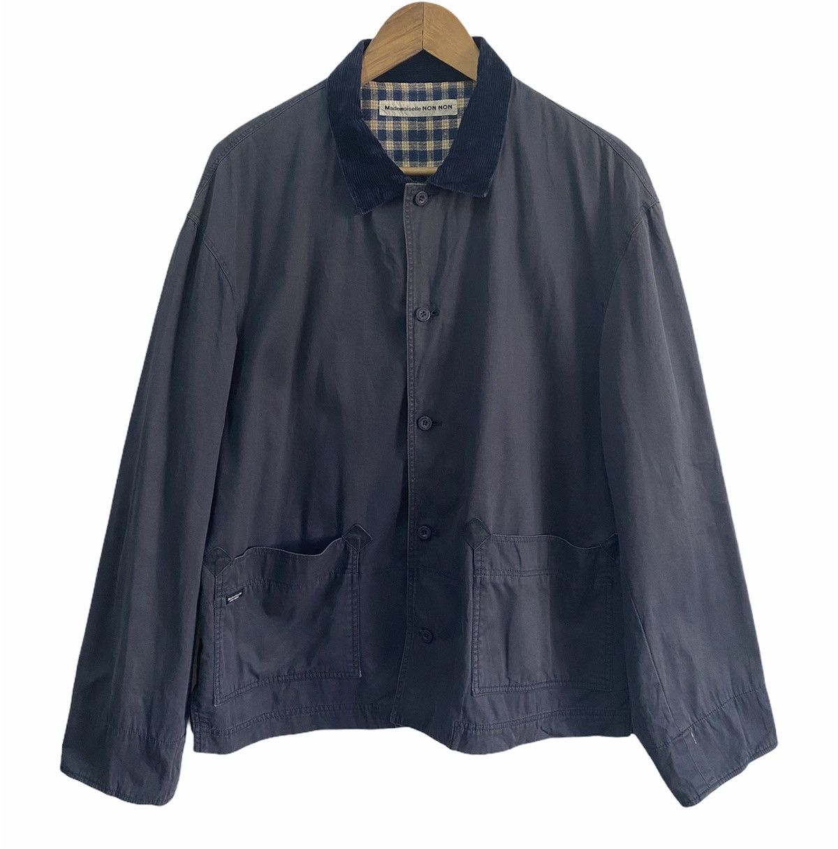 OFFER🔥Mademoiselle Non Non Button Down Chore Jacket