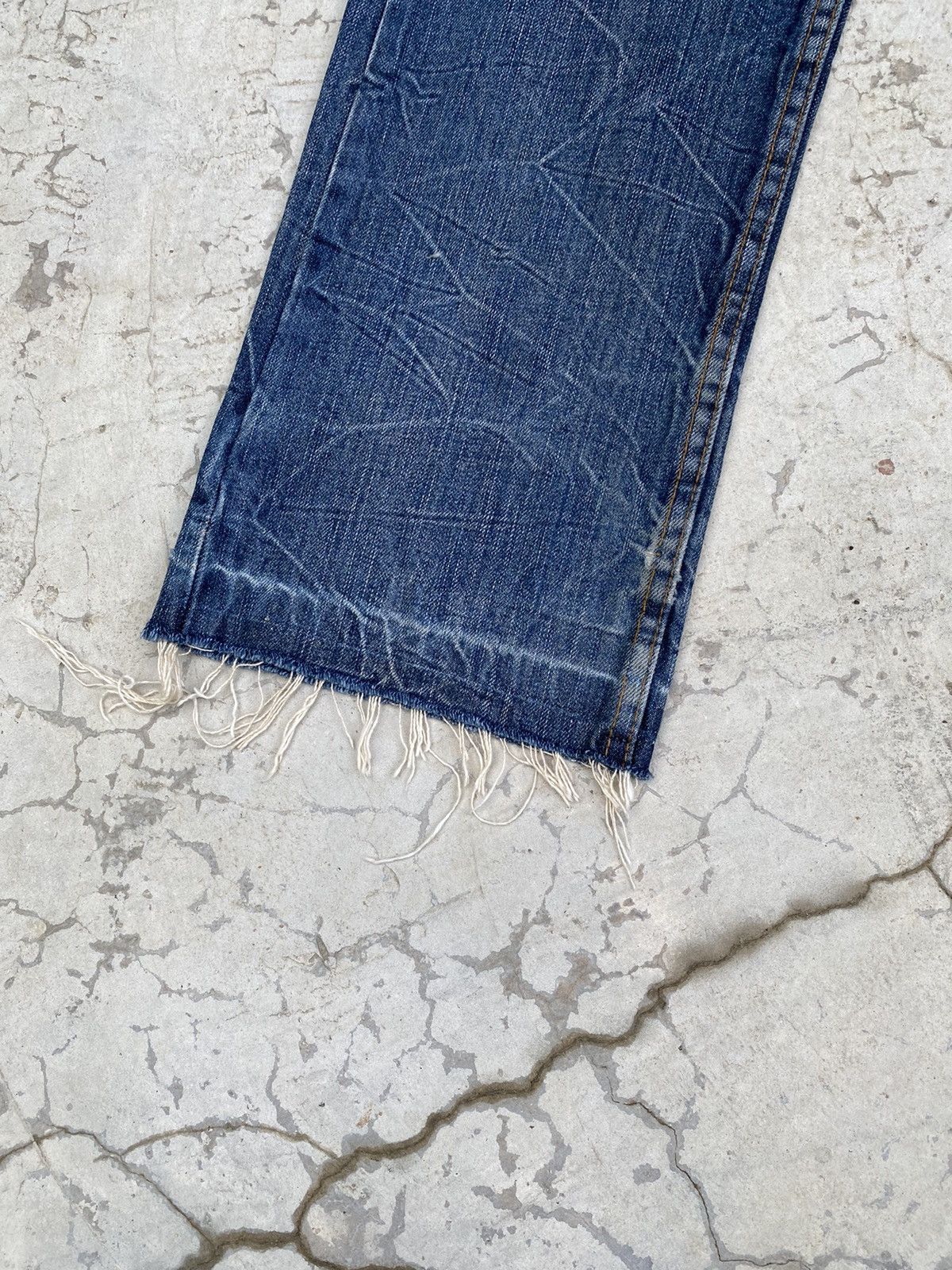Designer × Japanese Brand Lagend of Glamour Skull printed Distressed Denim Size US 30 / EU 46 - 10 Thumbnail