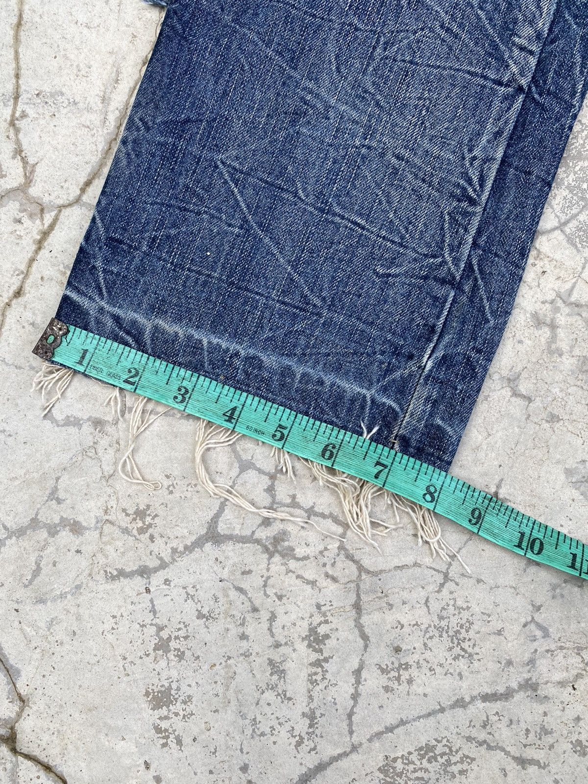 Designer × Japanese Brand Lagend of Glamour Skull printed Distressed Denim Size US 30 / EU 46 - 17 Thumbnail