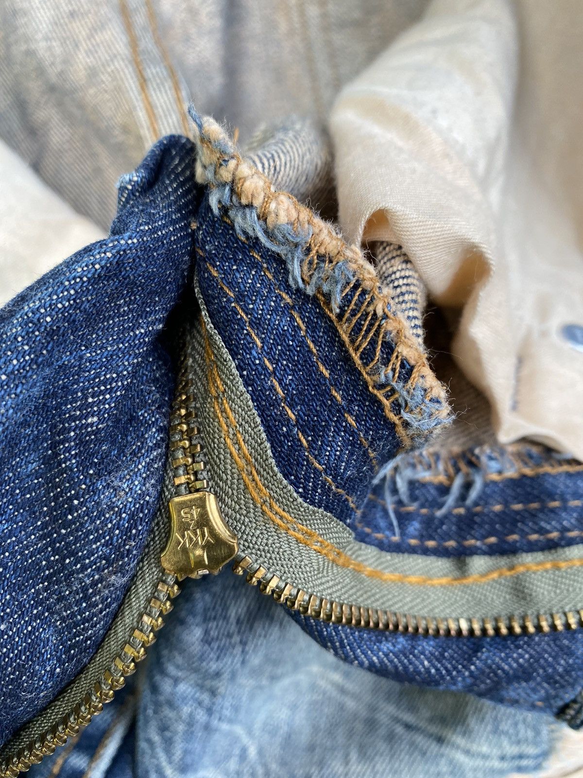 Designer × Japanese Brand Lagend of Glamour Skull printed Distressed Denim Size US 30 / EU 46 - 13 Thumbnail