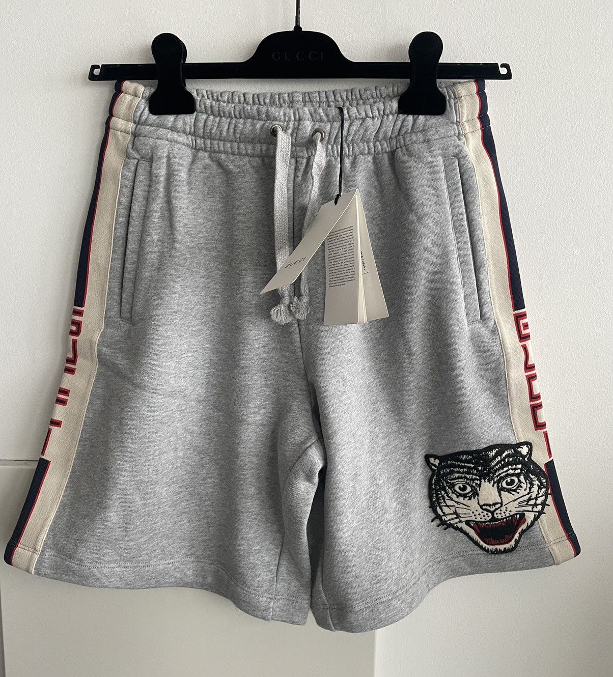 Gucci Brand New Limited Super Runway Tiger Gucci Track Shorts Size US 29 - 4 Thumbnail