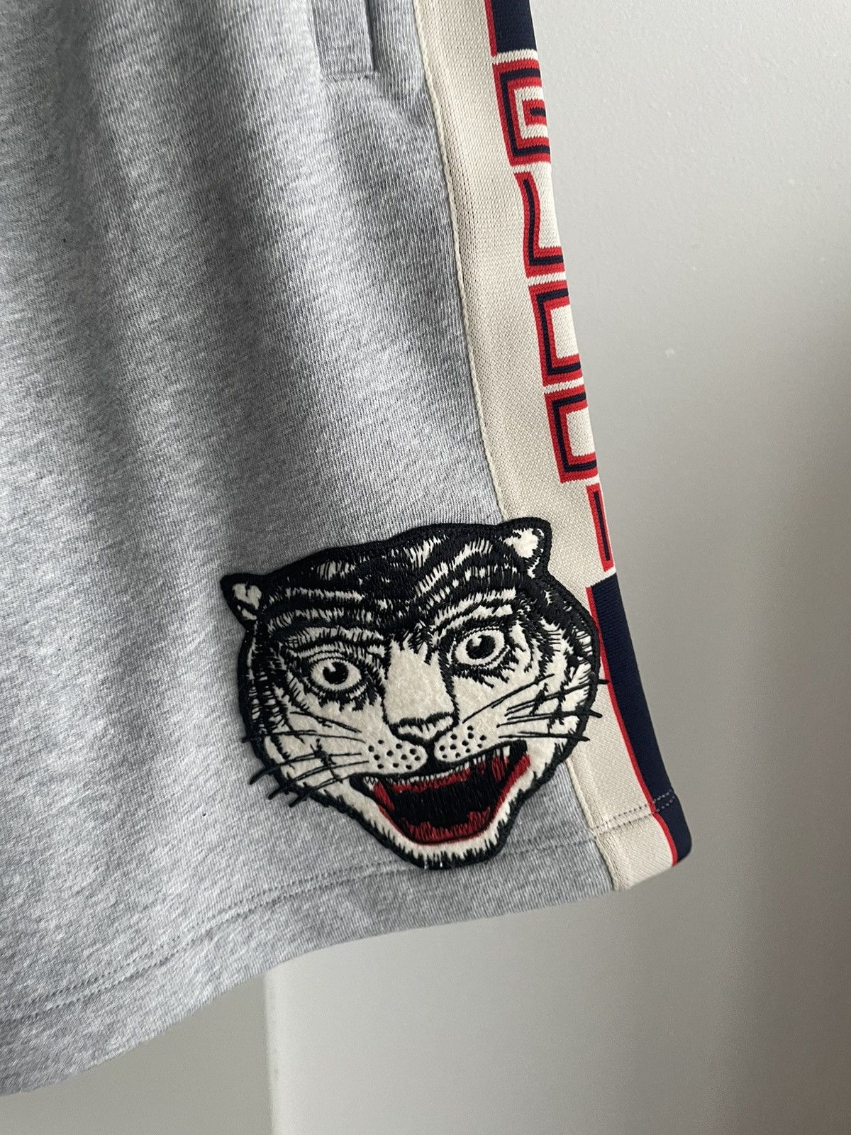 Gucci Brand New Limited Super Runway Tiger Gucci Track Shorts Size US 29 - 23 Thumbnail