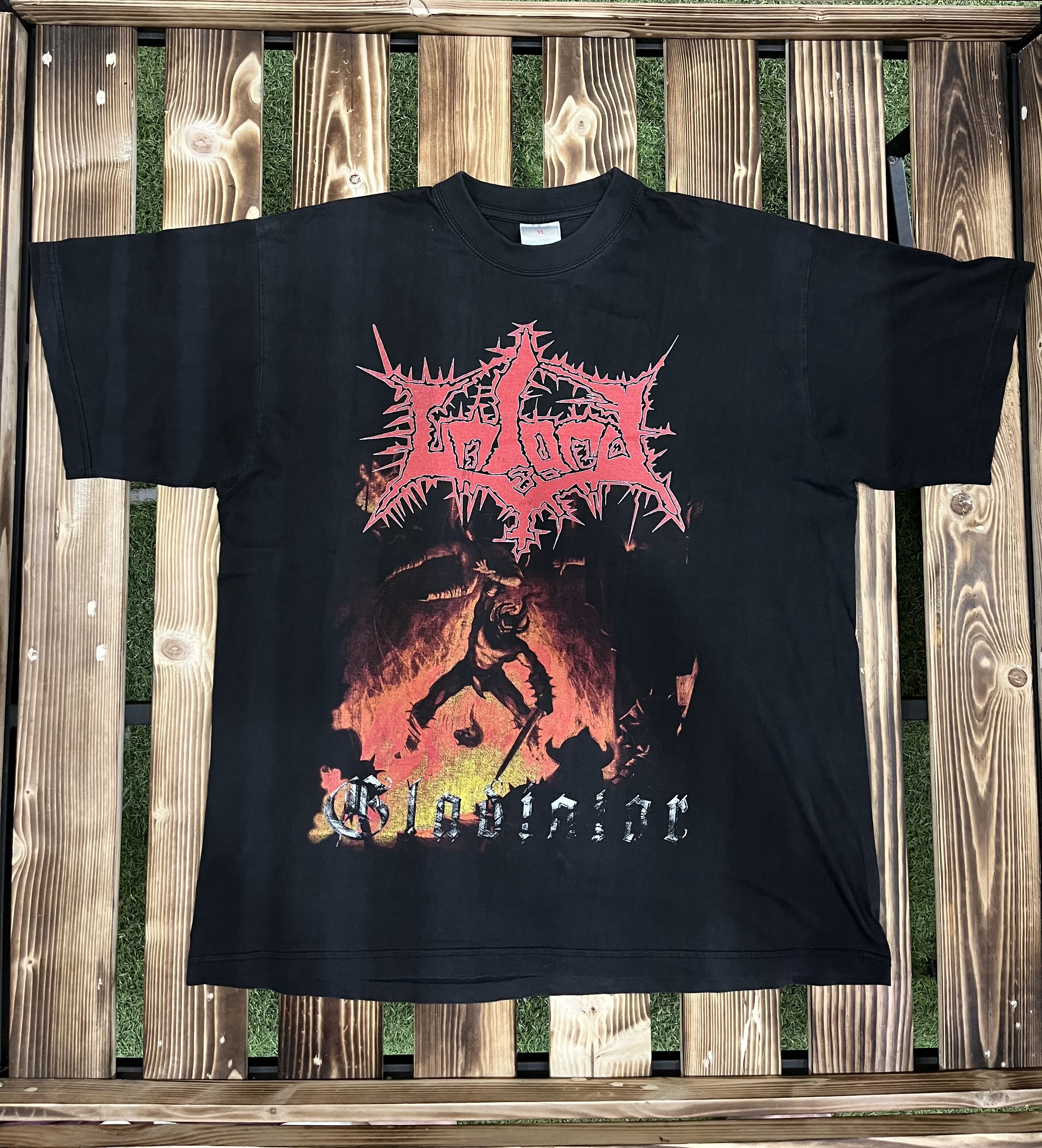 VINTAGE 00s UNLORD GLADIATOR ALBUM BAND TEE