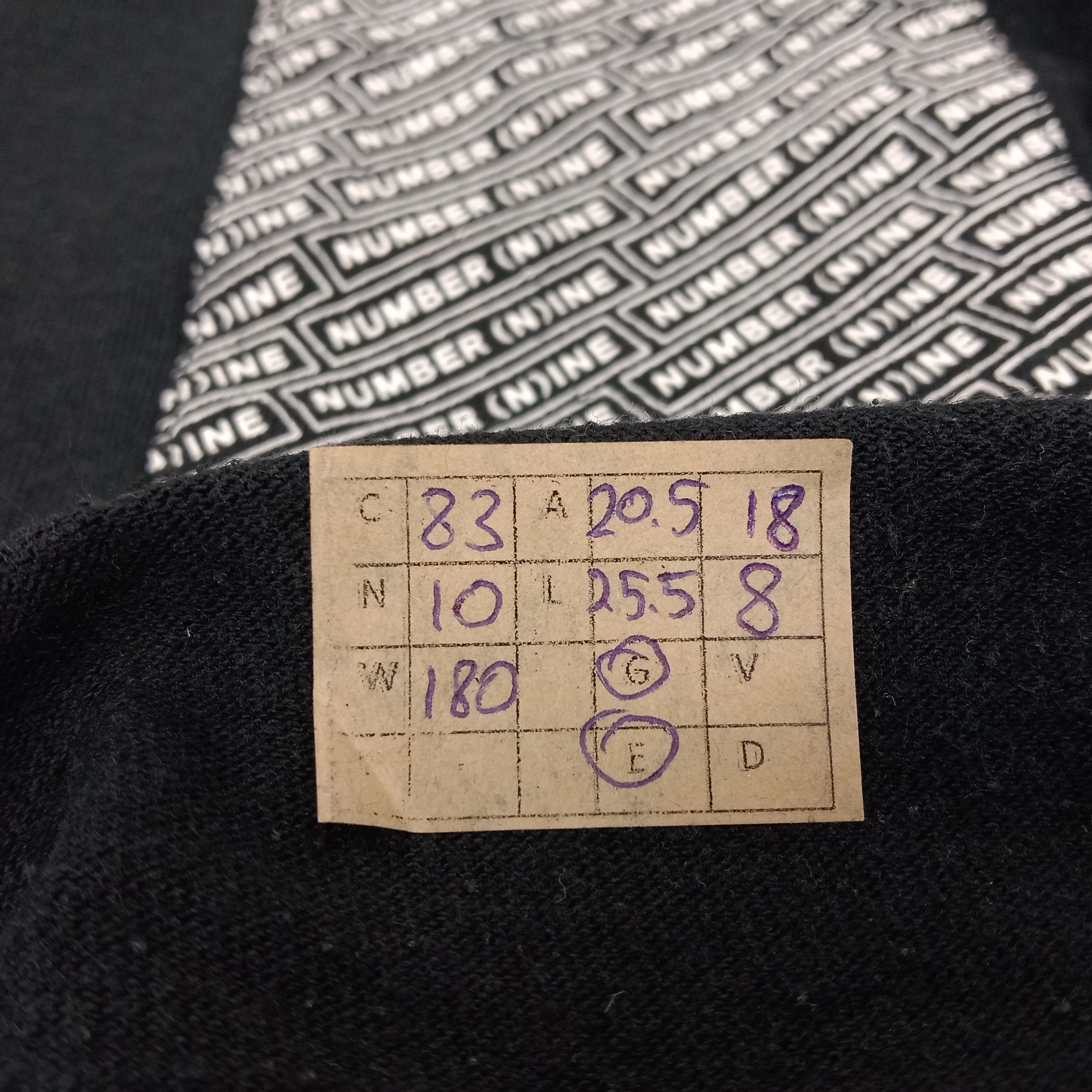 Japanese Brand Number (N)ine Japanese Brand Pocket Tshirt Size US M / EU 48-50 / 2 - 8 Thumbnail