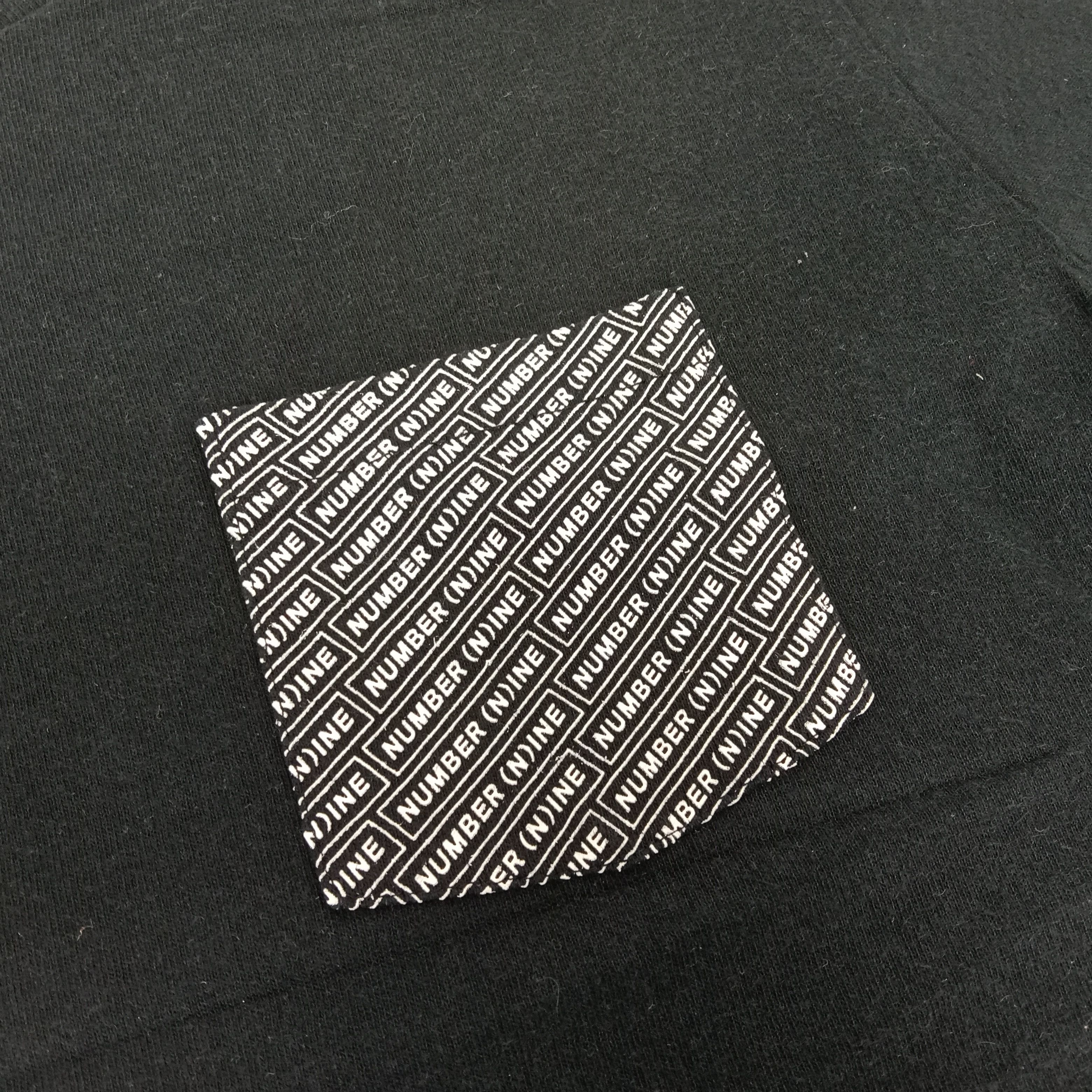 Japanese Brand Number (N)ine Japanese Brand Pocket Tshirt Size US M / EU 48-50 / 2 - 2 Thumbnail