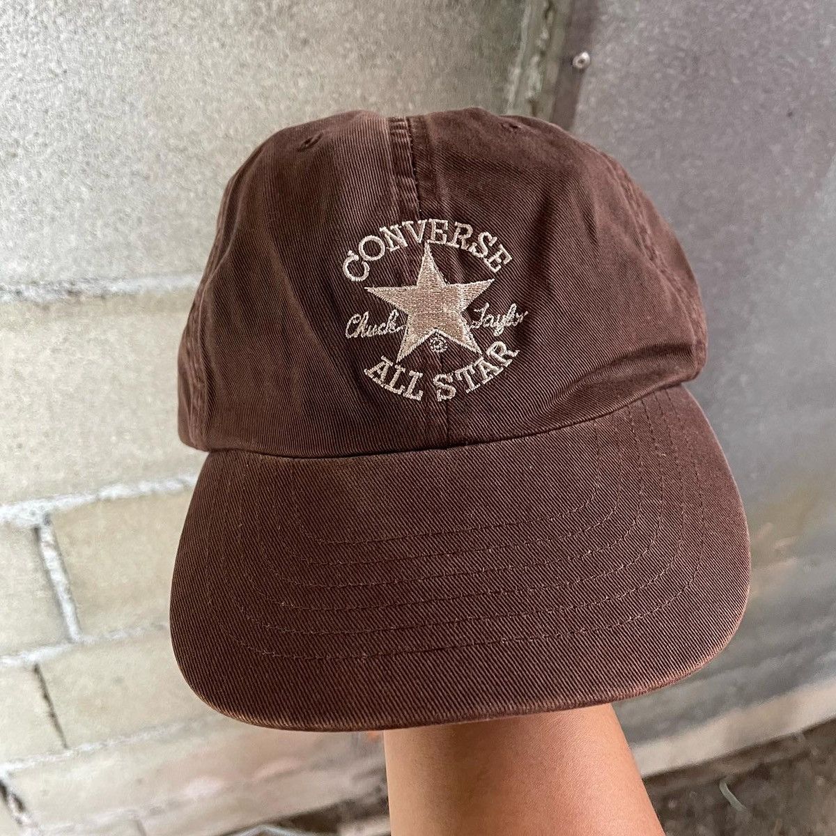 Converse Converse brown cap (Y2K) 🍫🍩🤎 Size ONE SIZE - 1 Thumbnail