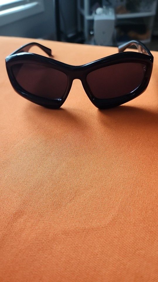Designer Y2K Bigger Baggy Punk Sunglasses Size ONE SIZE - 3 Thumbnail
