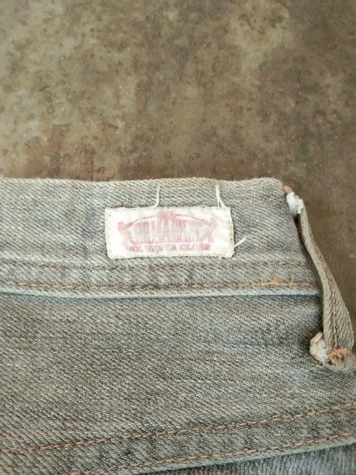 Japanese Brand × Jean × Vintage Vintage Distressed Japanese HR Market Selvedge Redline Jeans Size US 33 - 8 Thumbnail