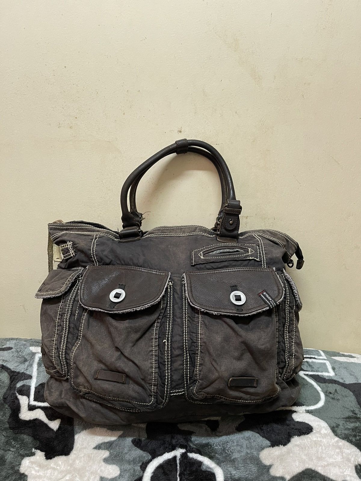 image of Military x Surplus Tough Bag in Black, Men's