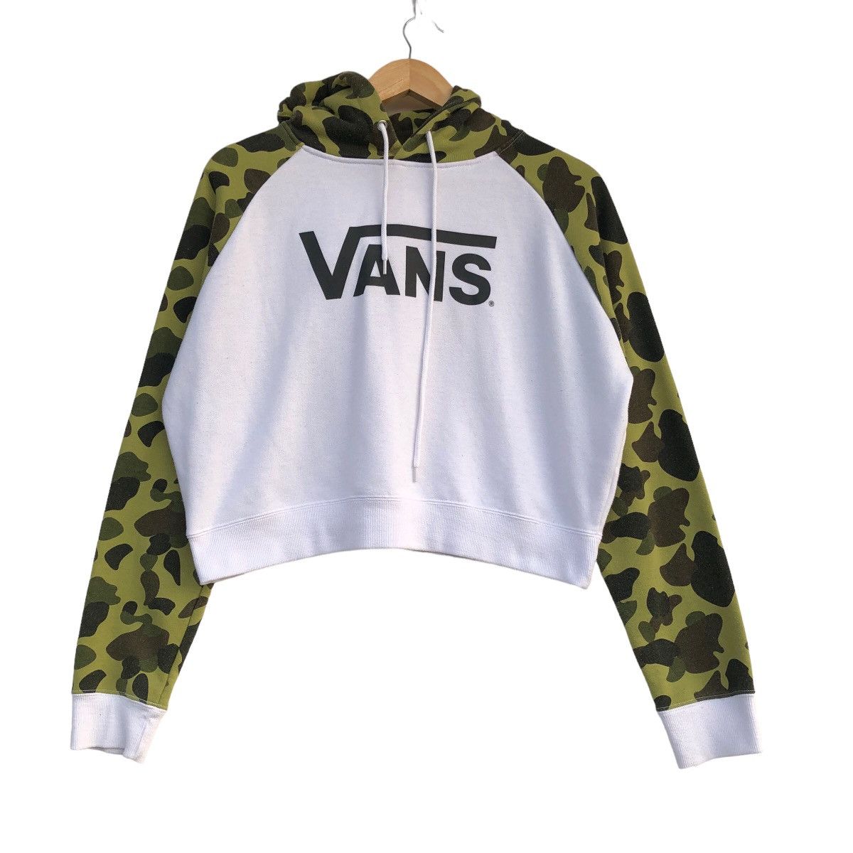 Vans Bape Style Camo Vans Cropped Hoodies Size US M / EU 48-50 / 2 - 1 Thumbnail