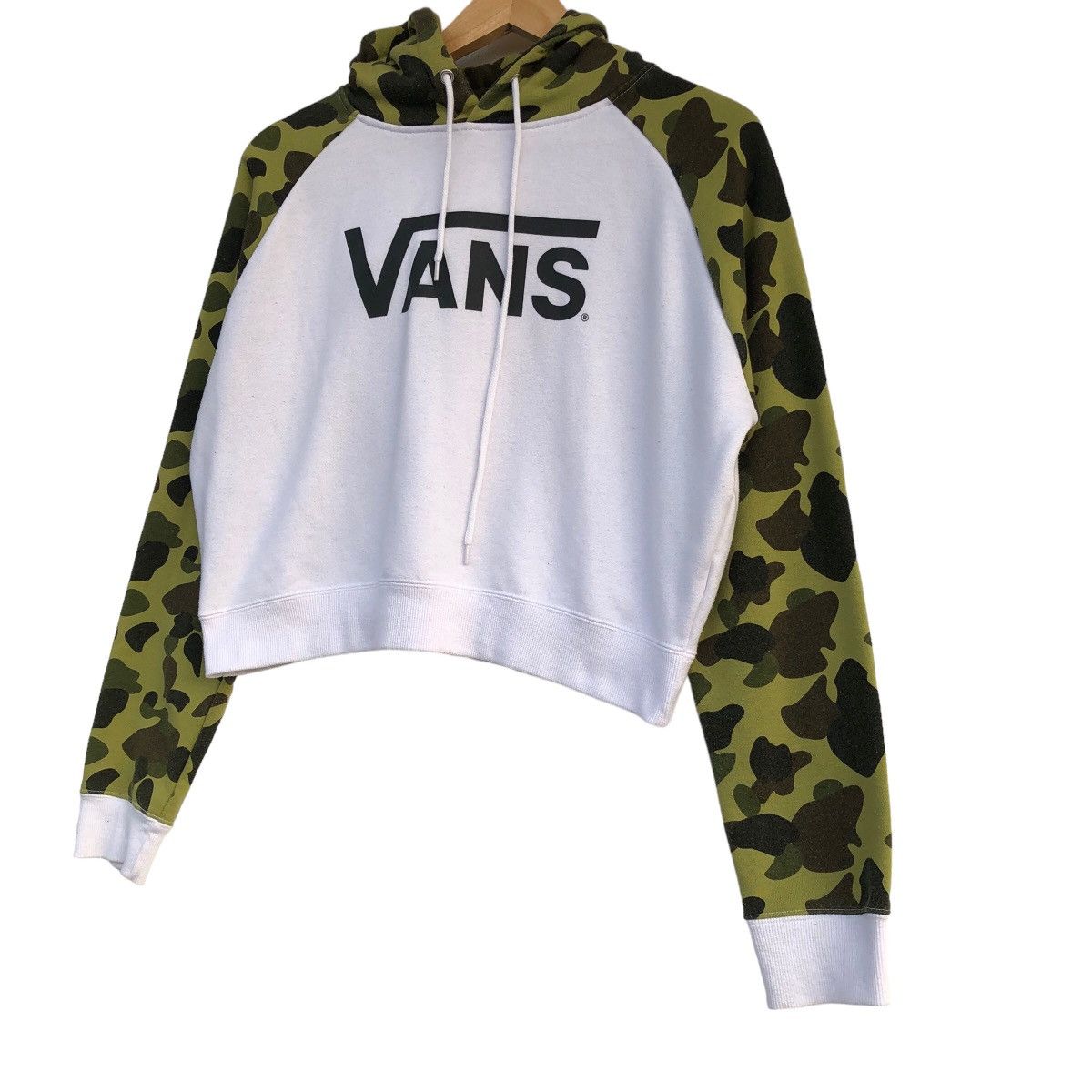 Vans Bape Style Camo Vans Cropped Hoodies Size US M / EU 48-50 / 2 - 2 Thumbnail