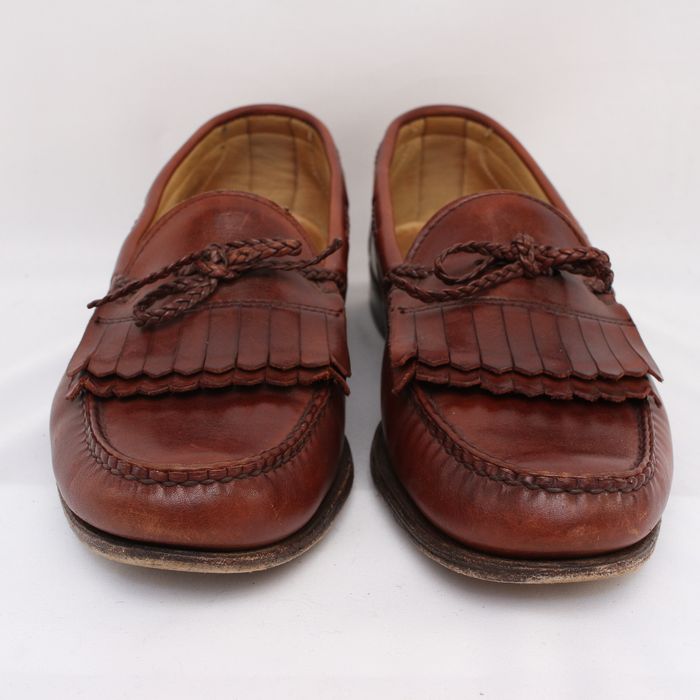 Allen Edmonds Allen Edmonds Woodstock Brown Leather Tassel Moc Toe ...