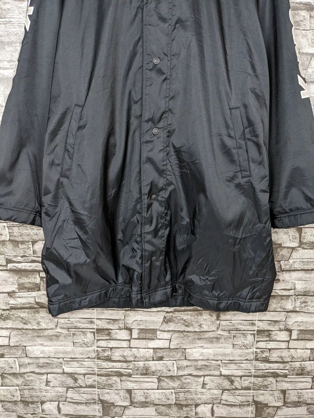 Kappa Vintage Kappa Raincoat Long Jacket Embroidery Size US L / EU 52-54 / 3 - 5 Thumbnail
