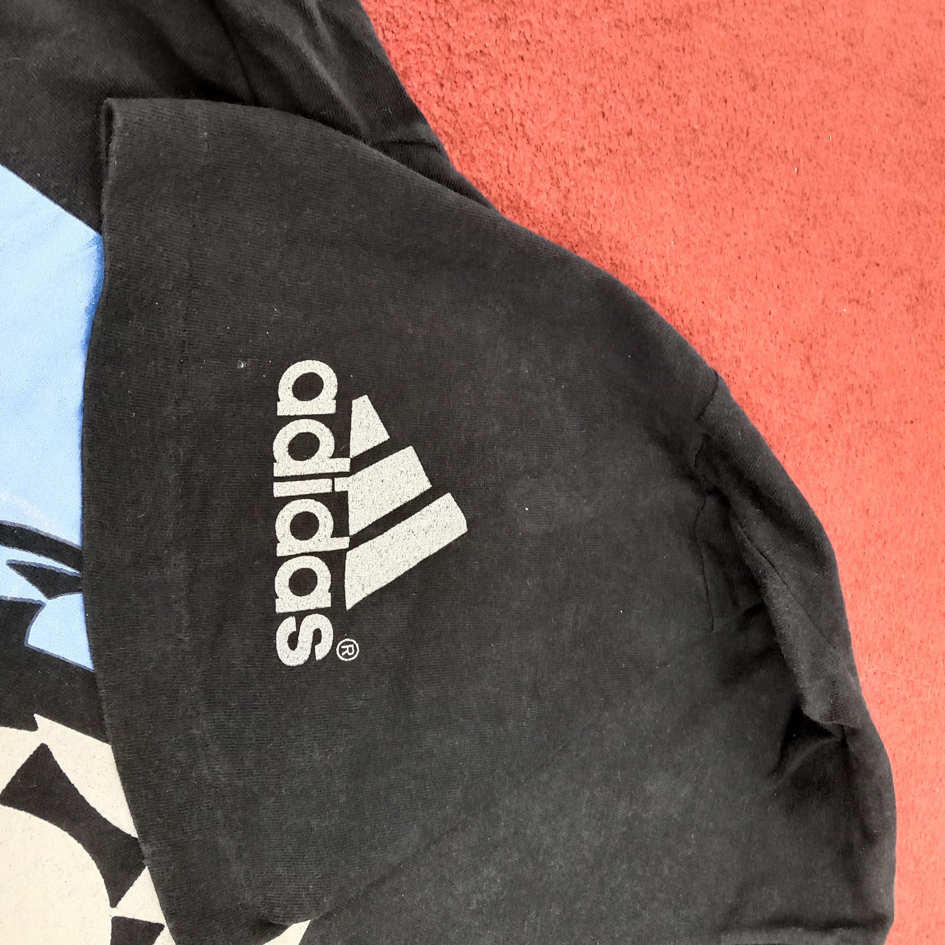 Adidas × Vintage Adidas France 98 JVC Big Center Design Vintage Tshirt Size US XL / EU 56 / 4 - 9 Thumbnail