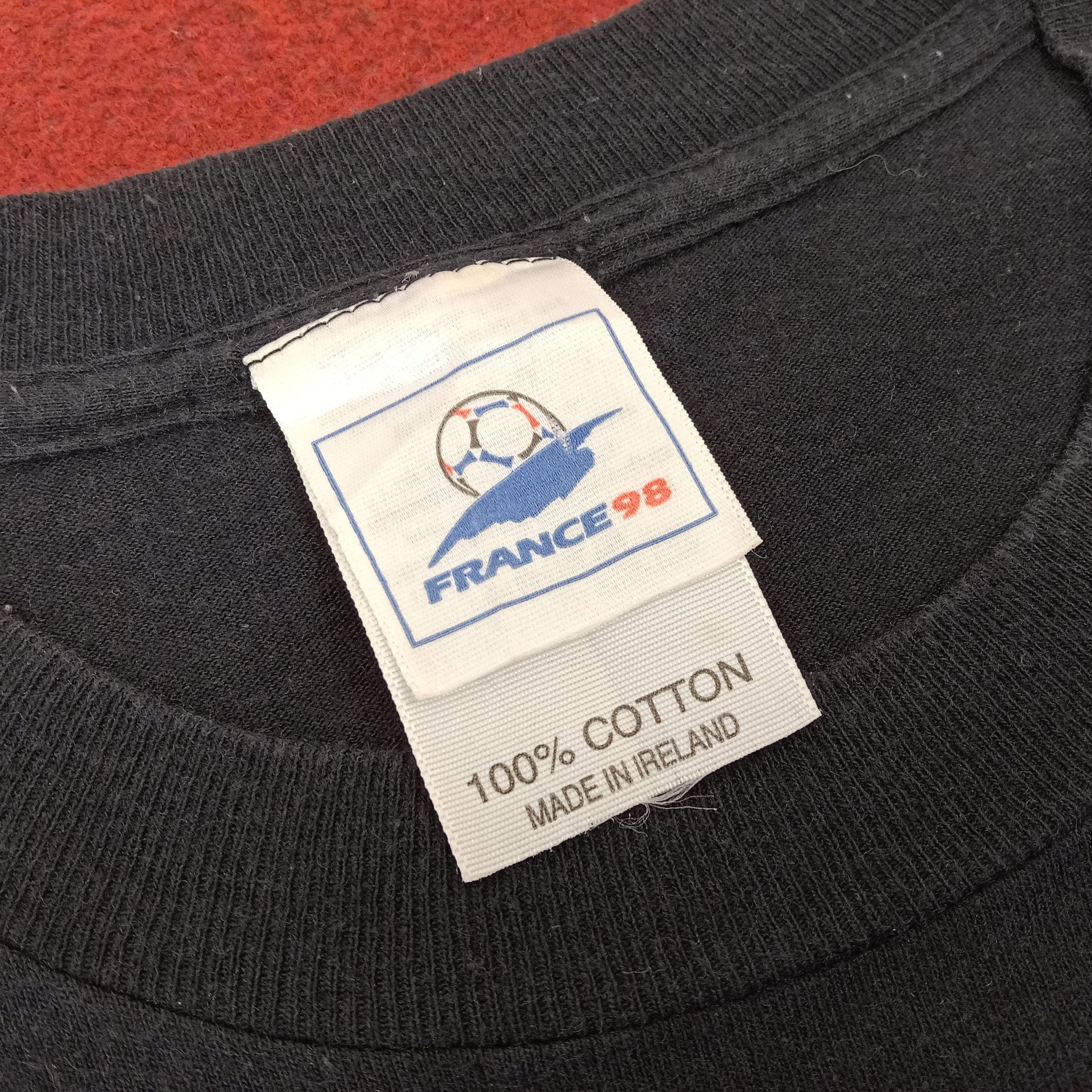 Adidas × Vintage Adidas France 98 JVC Big Center Design Vintage Tshirt Size US XL / EU 56 / 4 - 7 Thumbnail