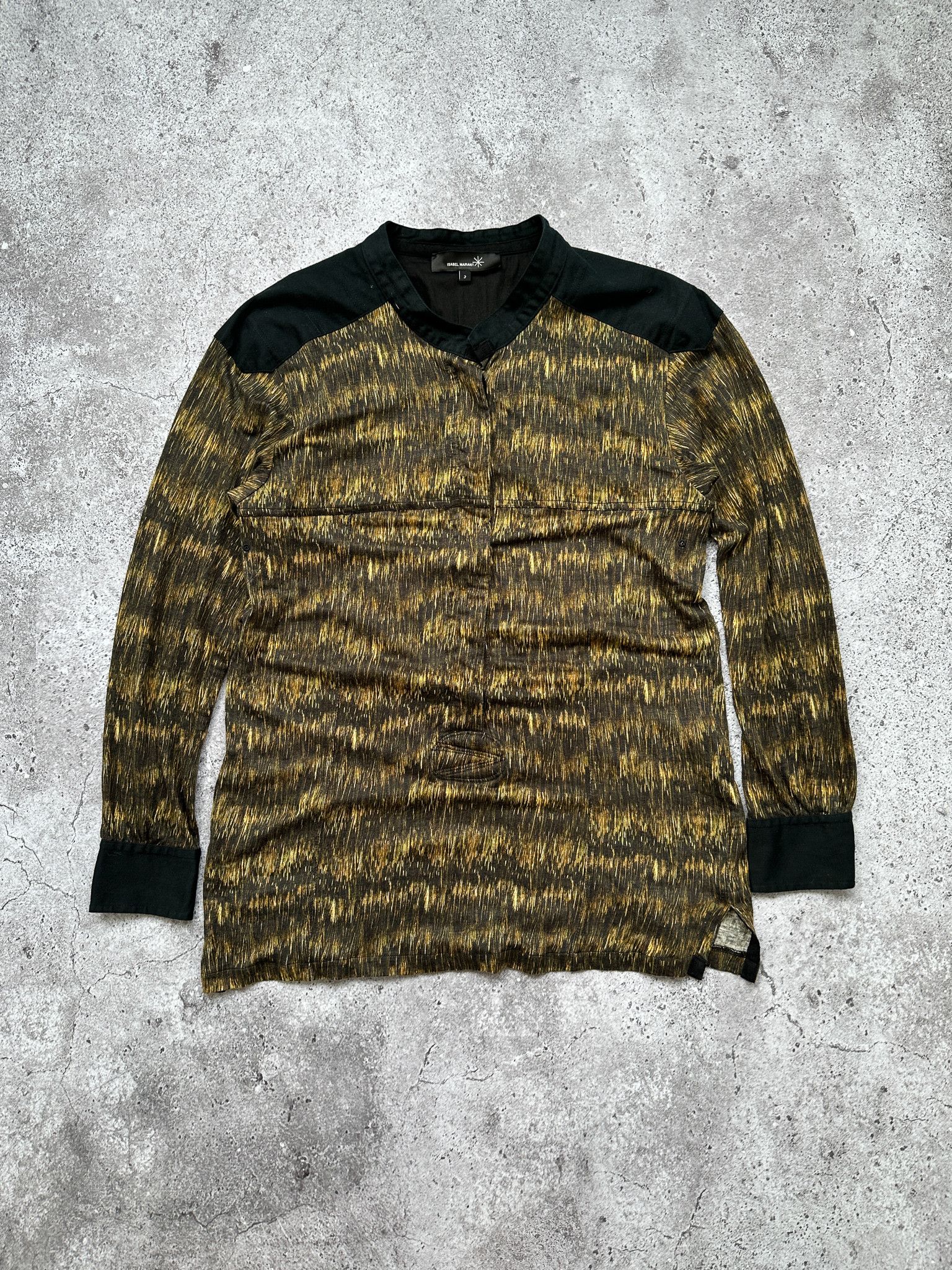 Isabel Marant Isabel Marant Linen Blouse Shirt Size XS / US 0-2 / IT 36-38 - 2 Thumbnail