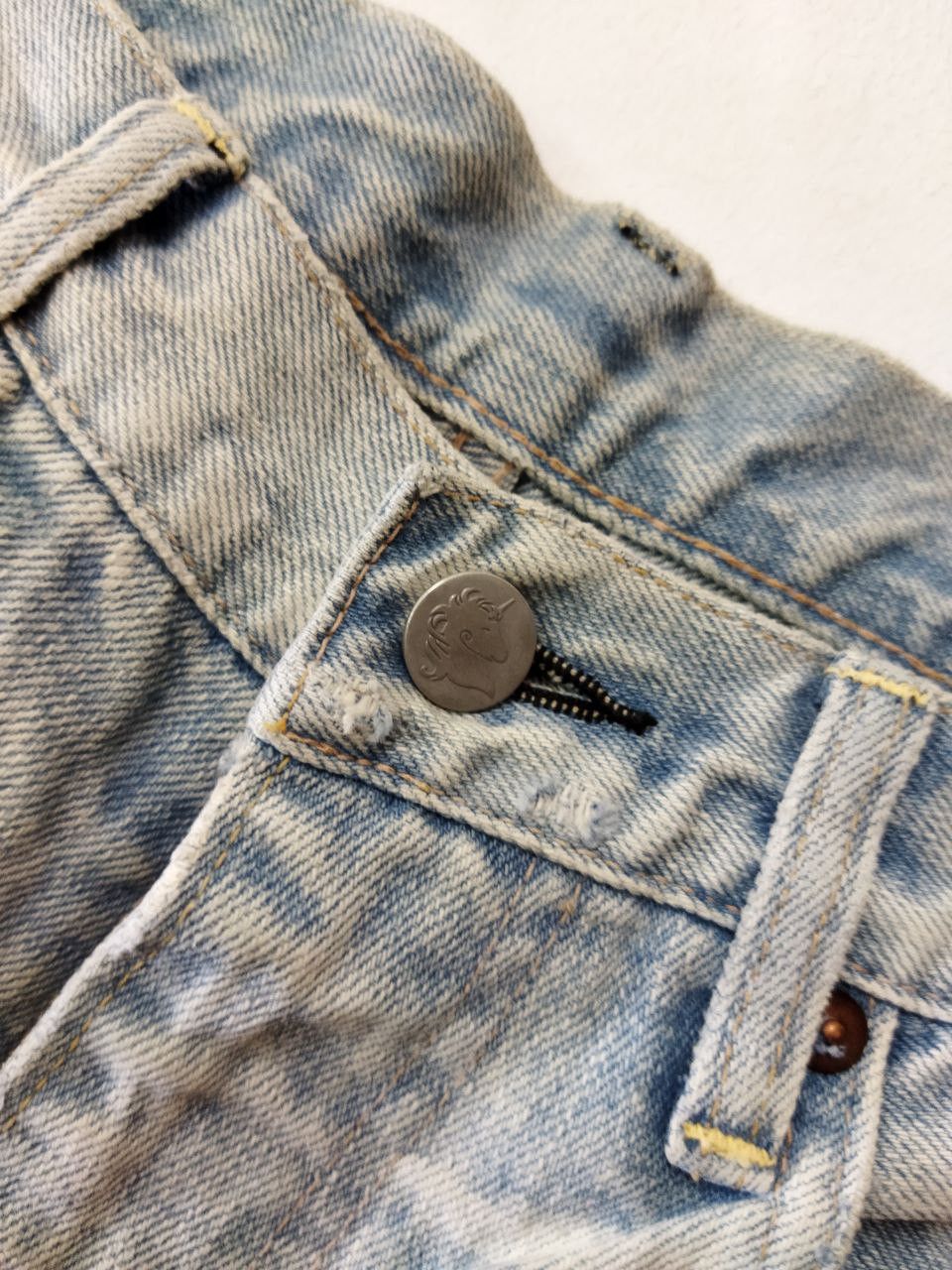 Japanese Brand RNA The Alternative Syndrome Distressed Style Jeans Size US 32 / EU 48 - 9 Thumbnail
