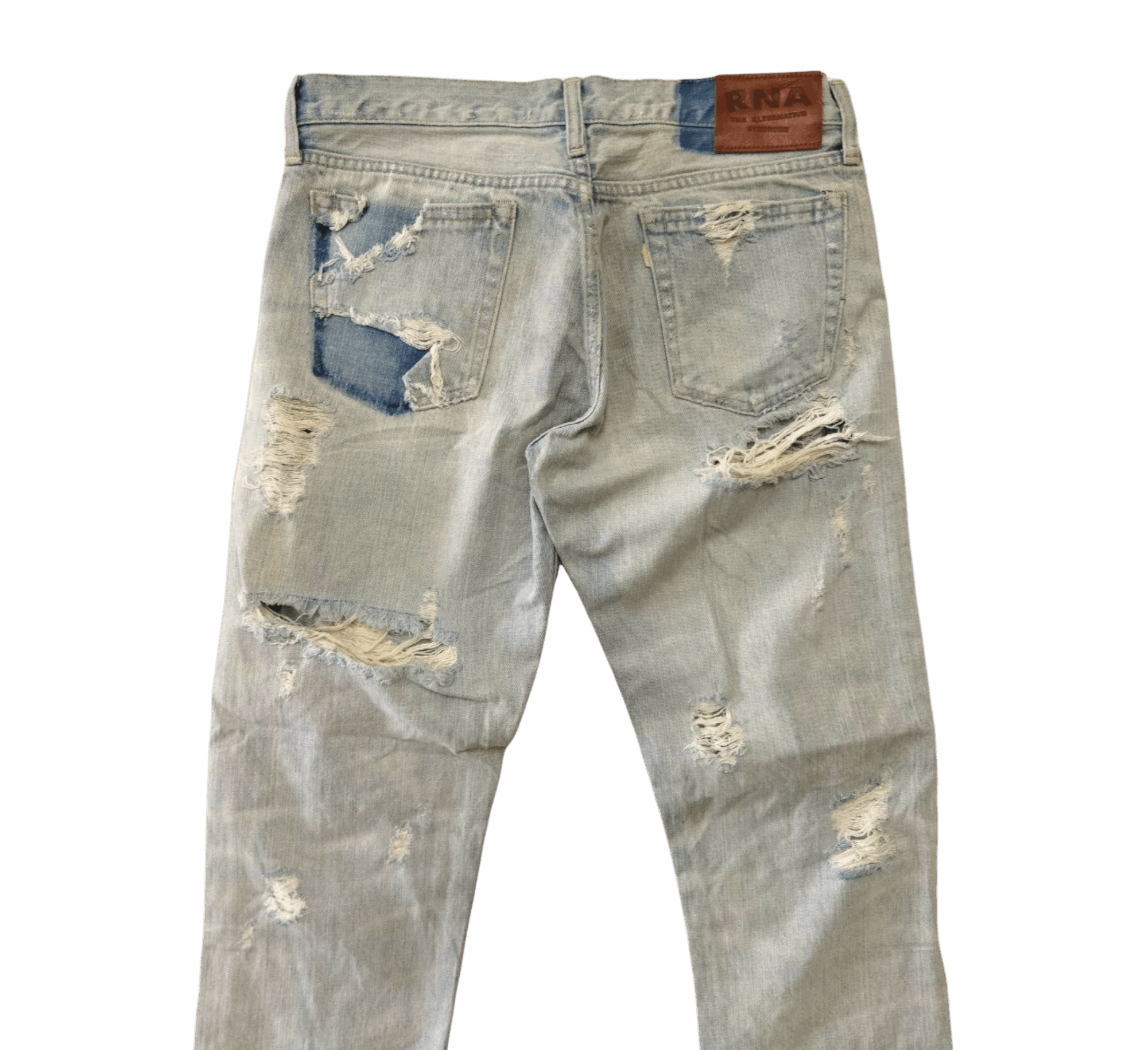 Japanese Brand RNA The Alternative Syndrome Distressed Style Jeans Size US 32 / EU 48 - 5 Thumbnail