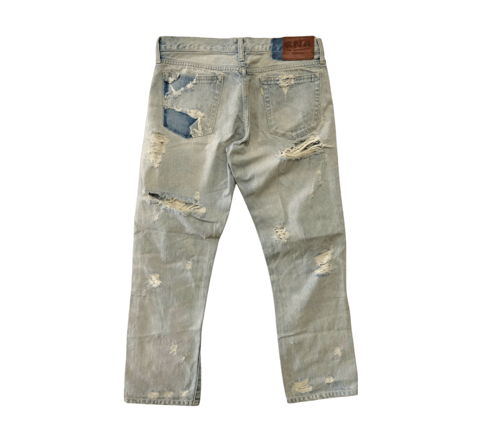 Japanese Brand RNA The Alternative Syndrome Distressed Style Jeans Size US 32 / EU 48 - 4 Thumbnail