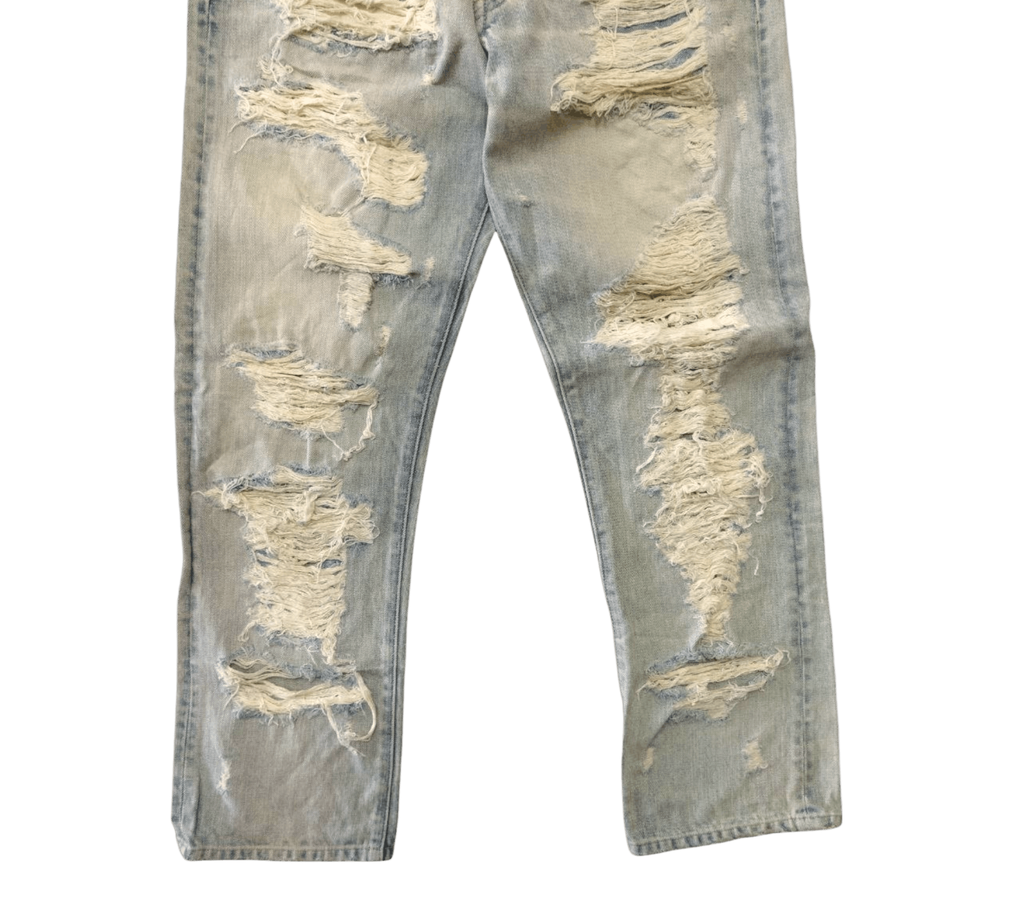 Japanese Brand RNA The Alternative Syndrome Distressed Style Jeans Size US 32 / EU 48 - 3 Thumbnail