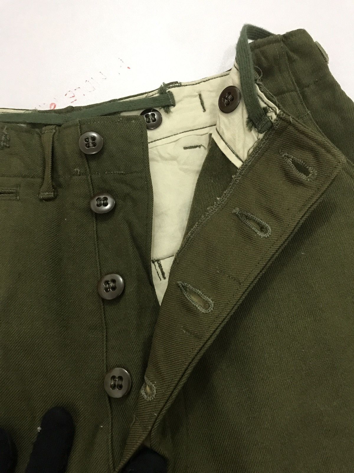 Vintage Vintage WG 1994 US Military Wool Pant Size US 26 / EU 42 - 9 Thumbnail