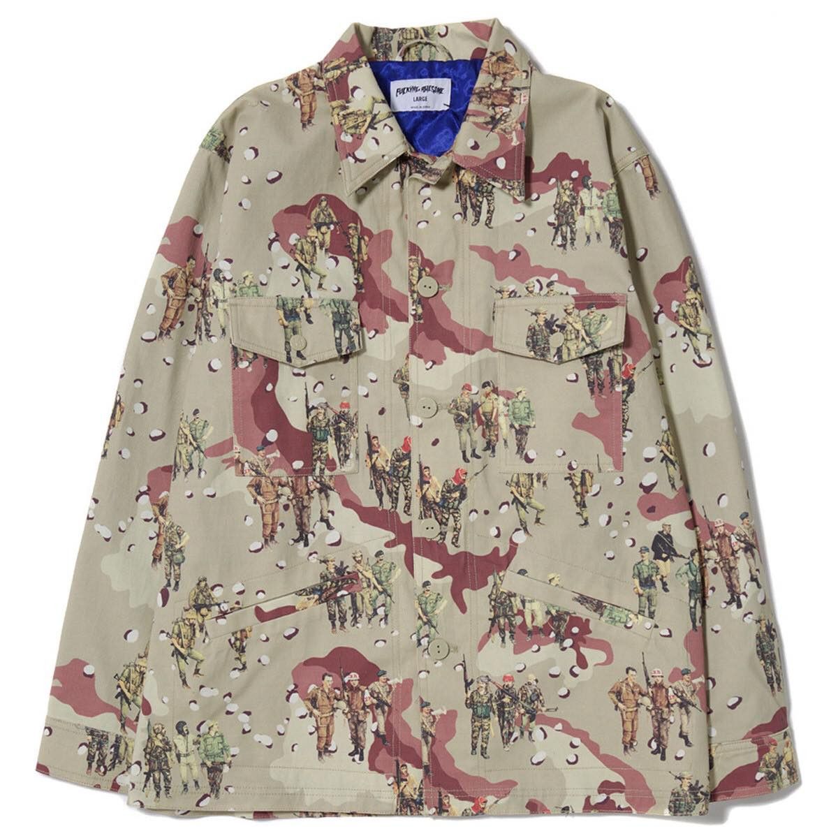 Fucking Awesome Fucking Awesome Chocolate Chip Camo Jacket Size US S / EU 44-46 / 1 - 1 Thumbnail