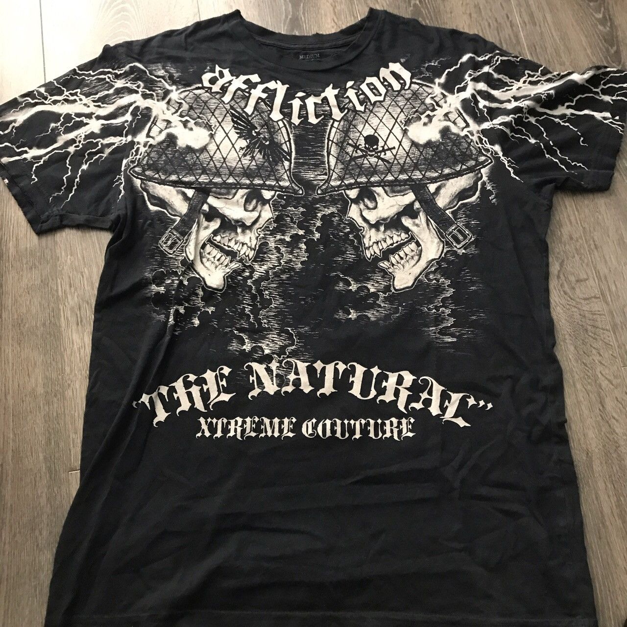 Affliction Affliction Signature Series UFC Randy Couture Skull Tee Size US M / EU 48-50 / 2 - 1 Thumbnail
