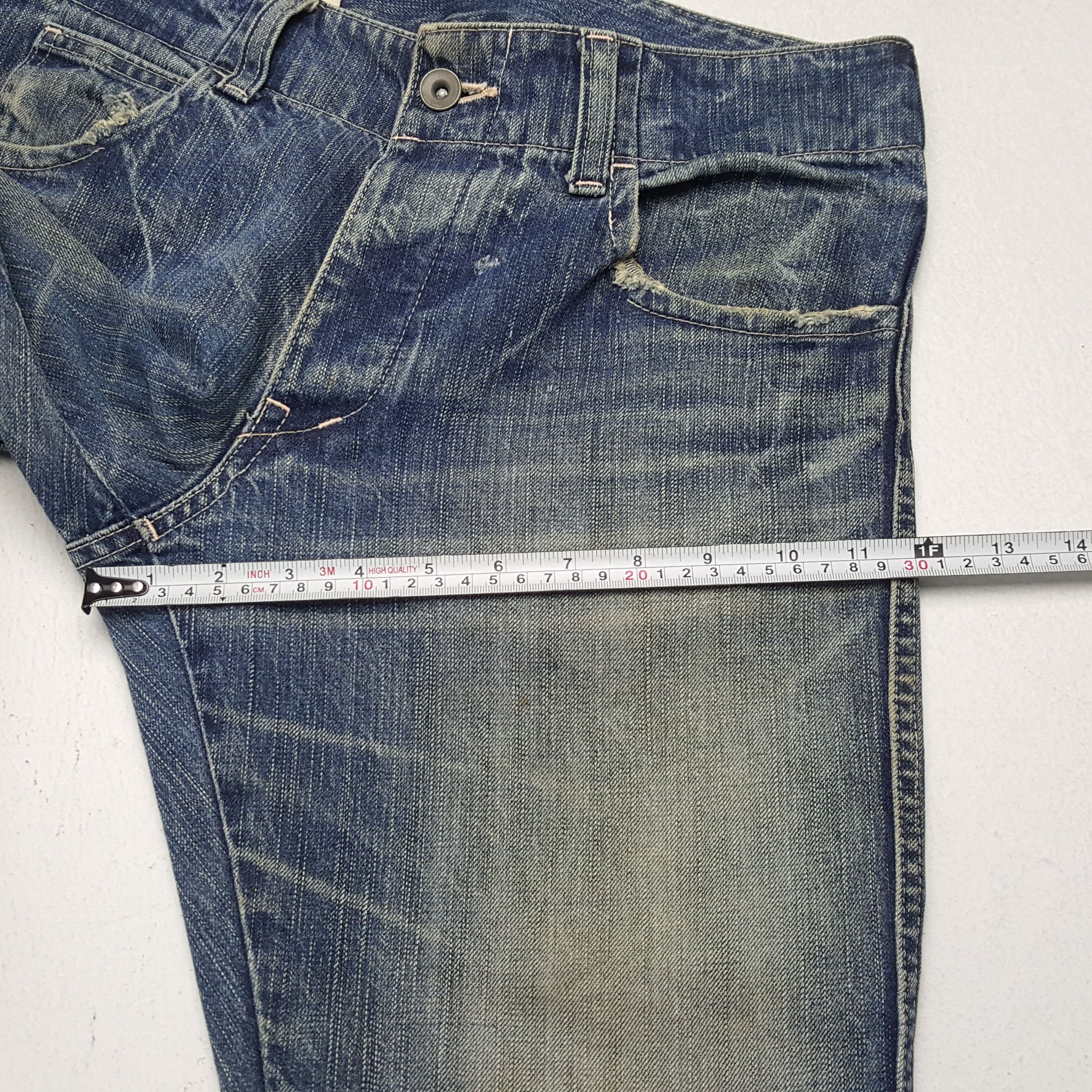 Engineered Garments × Japanese Brand × Vintage GARMENTS MEN Japanese Streetwear Cargo Style Jeans Size US 31 - 9 Thumbnail