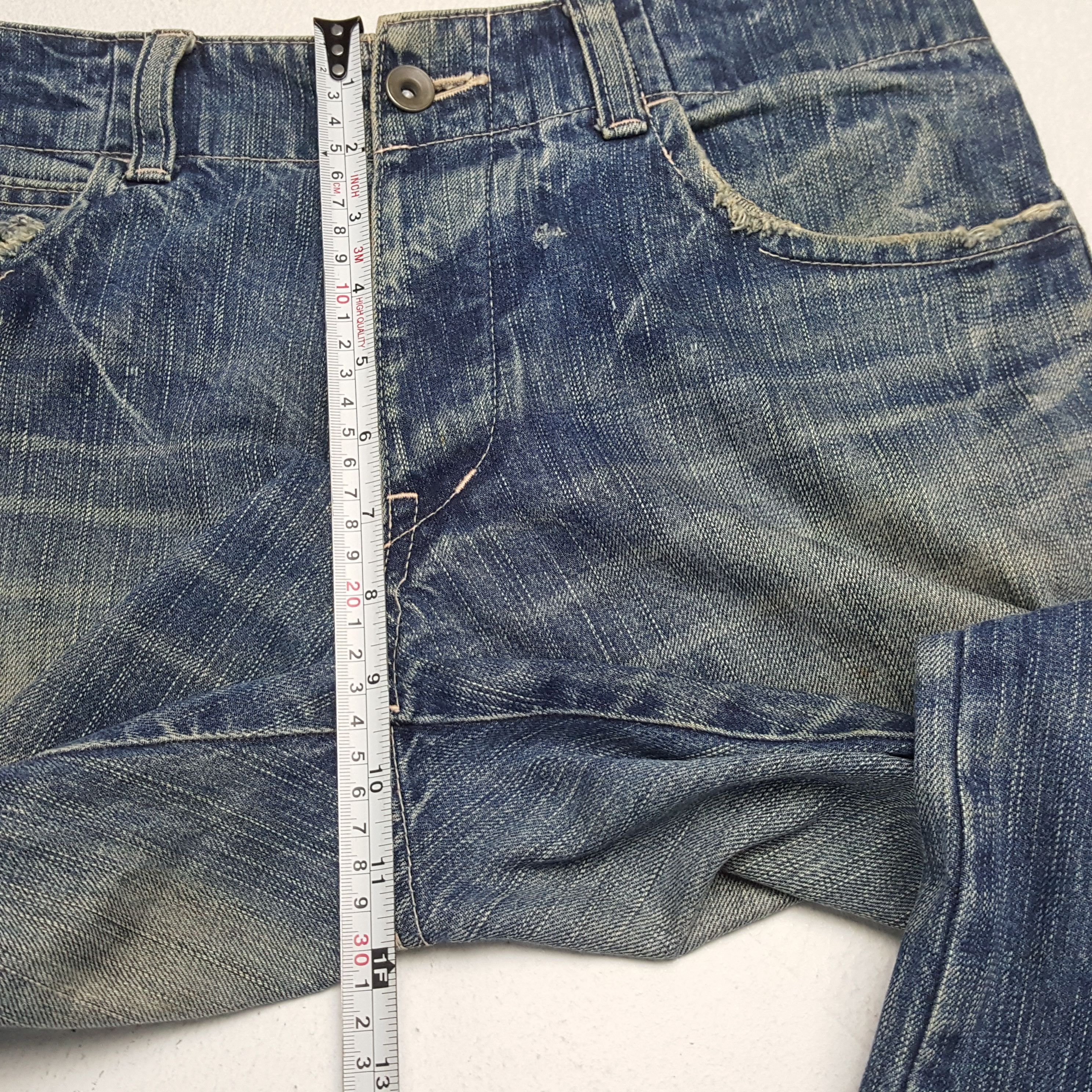 Engineered Garments × Japanese Brand × Vintage GARMENTS MEN Japanese Streetwear Cargo Style Jeans Size US 31 - 8 Thumbnail
