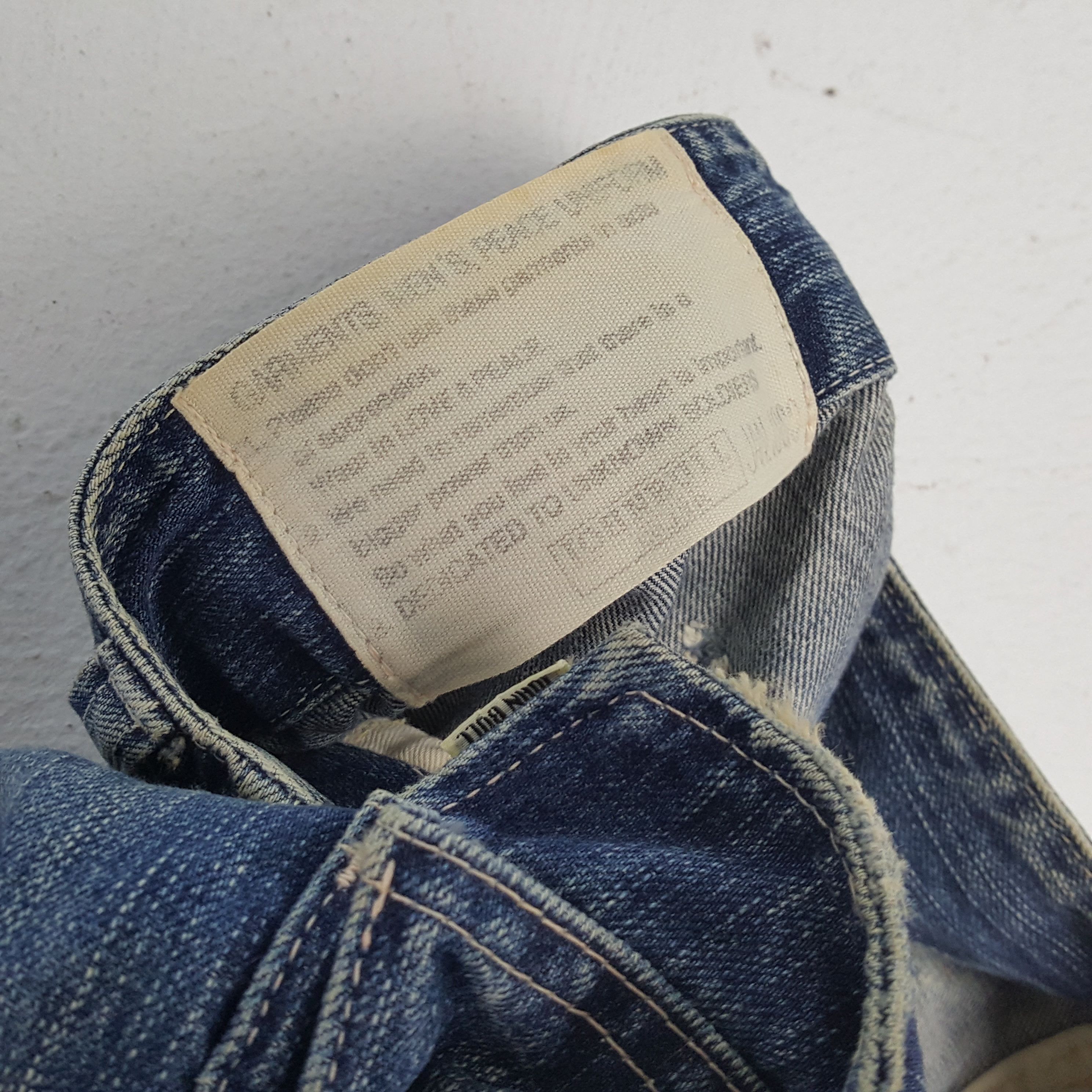 Engineered Garments × Japanese Brand × Vintage GARMENTS MEN Japanese Streetwear Cargo Style Jeans Size US 31 - 14 Thumbnail