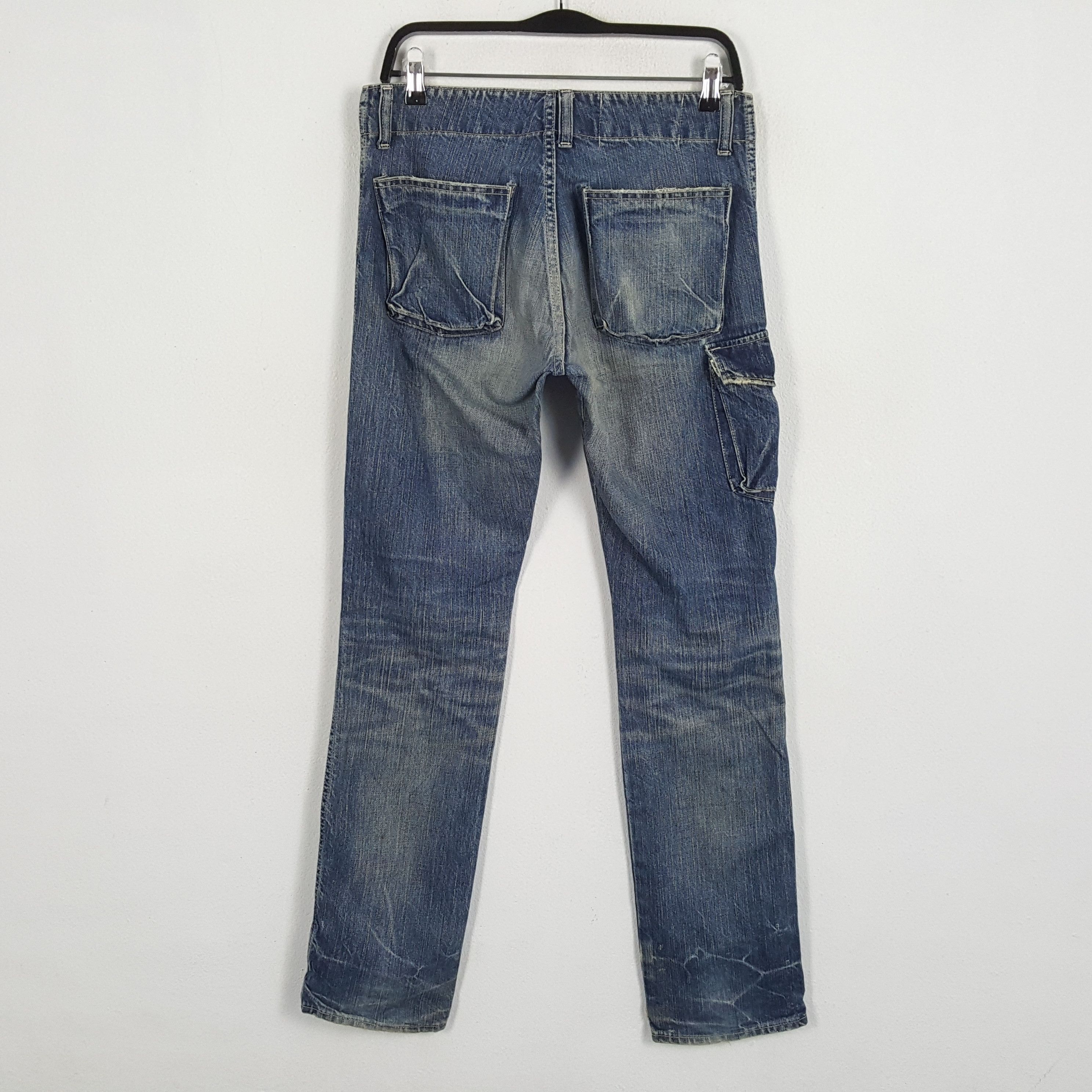 Engineered Garments × Japanese Brand × Vintage GARMENTS MEN Japanese Streetwear Cargo Style Jeans Size US 31 - 4 Thumbnail