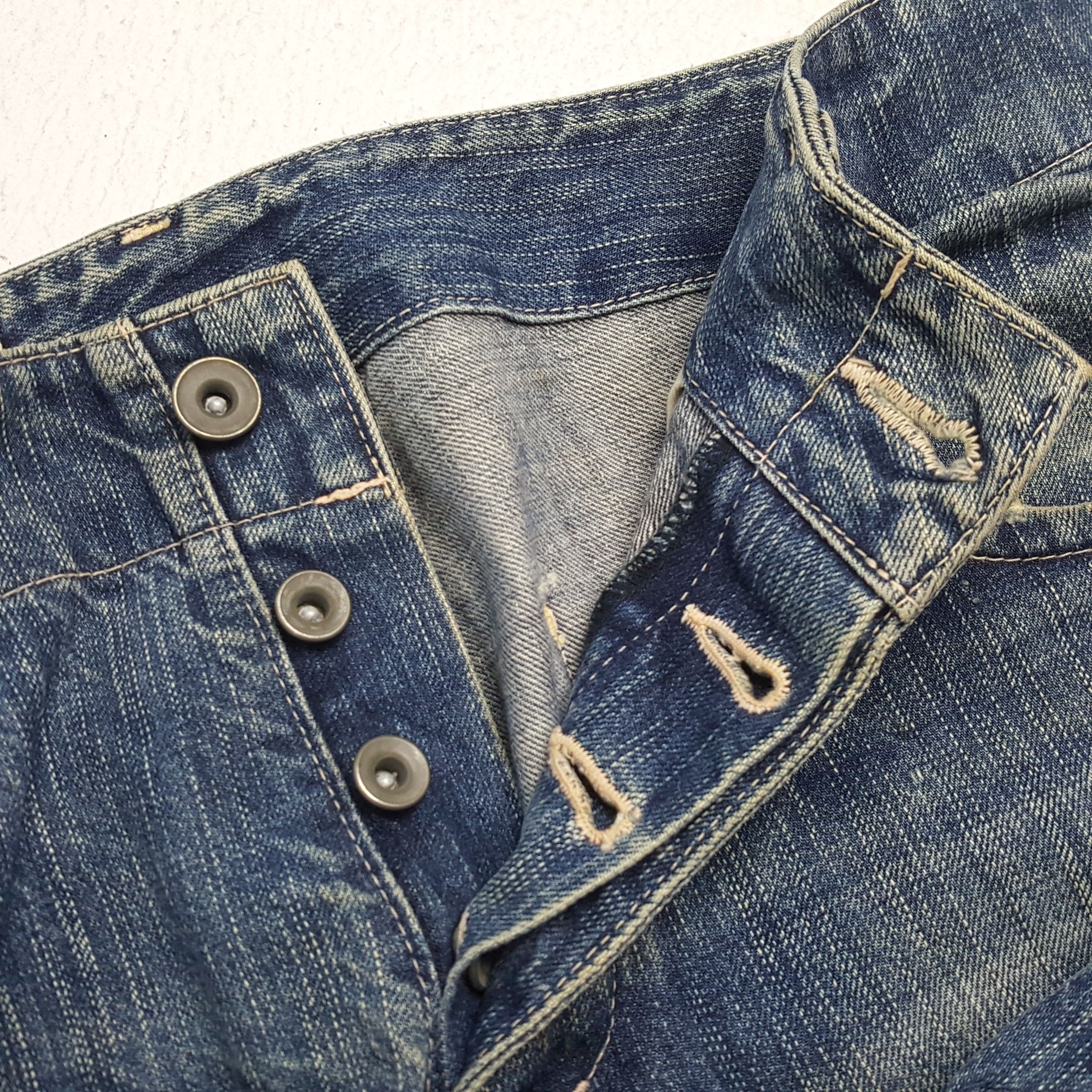 Engineered Garments × Japanese Brand × Vintage GARMENTS MEN Japanese Streetwear Cargo Style Jeans Size US 31 - 12 Thumbnail