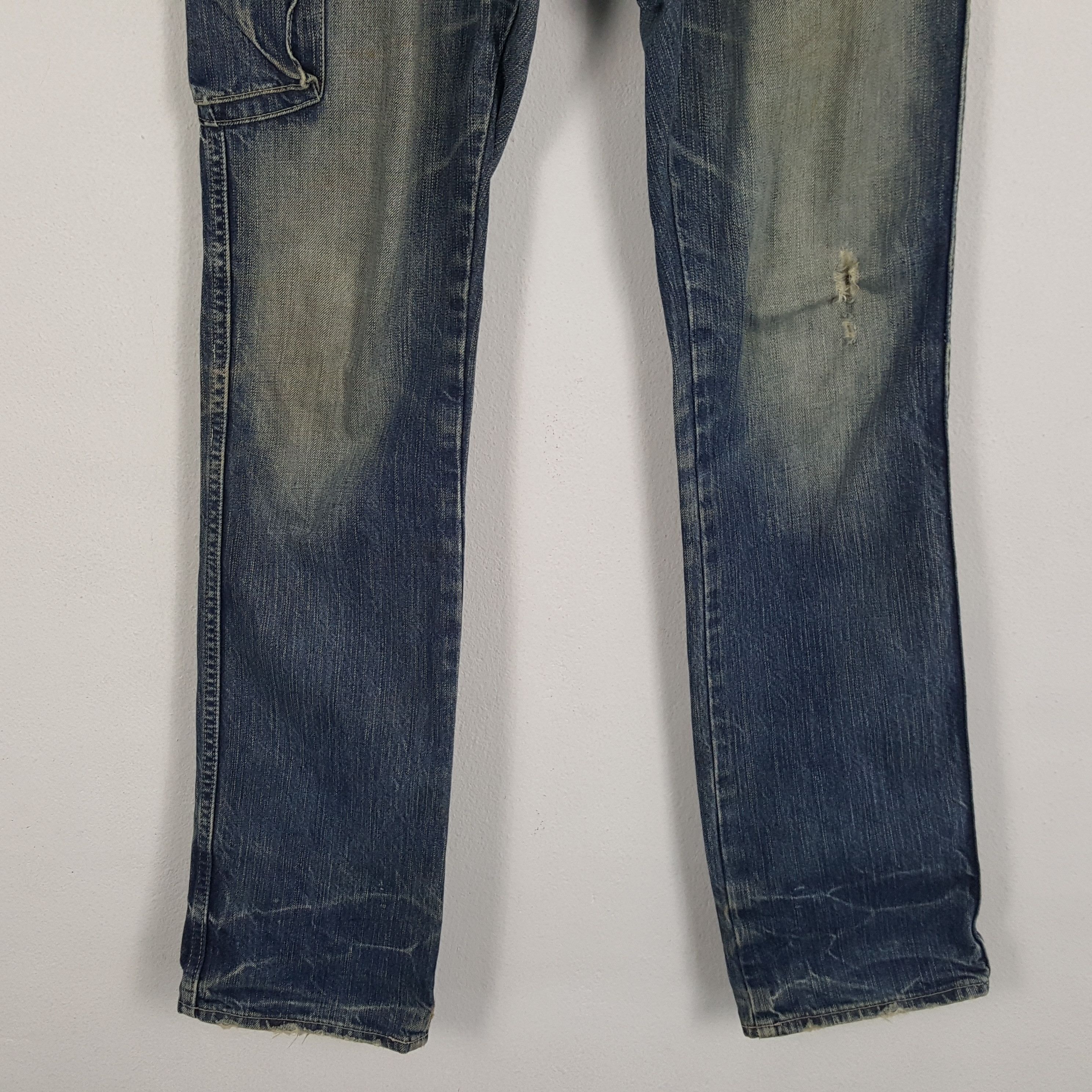 Engineered Garments × Japanese Brand × Vintage GARMENTS MEN Japanese Streetwear Cargo Style Jeans Size US 31 - 3 Thumbnail